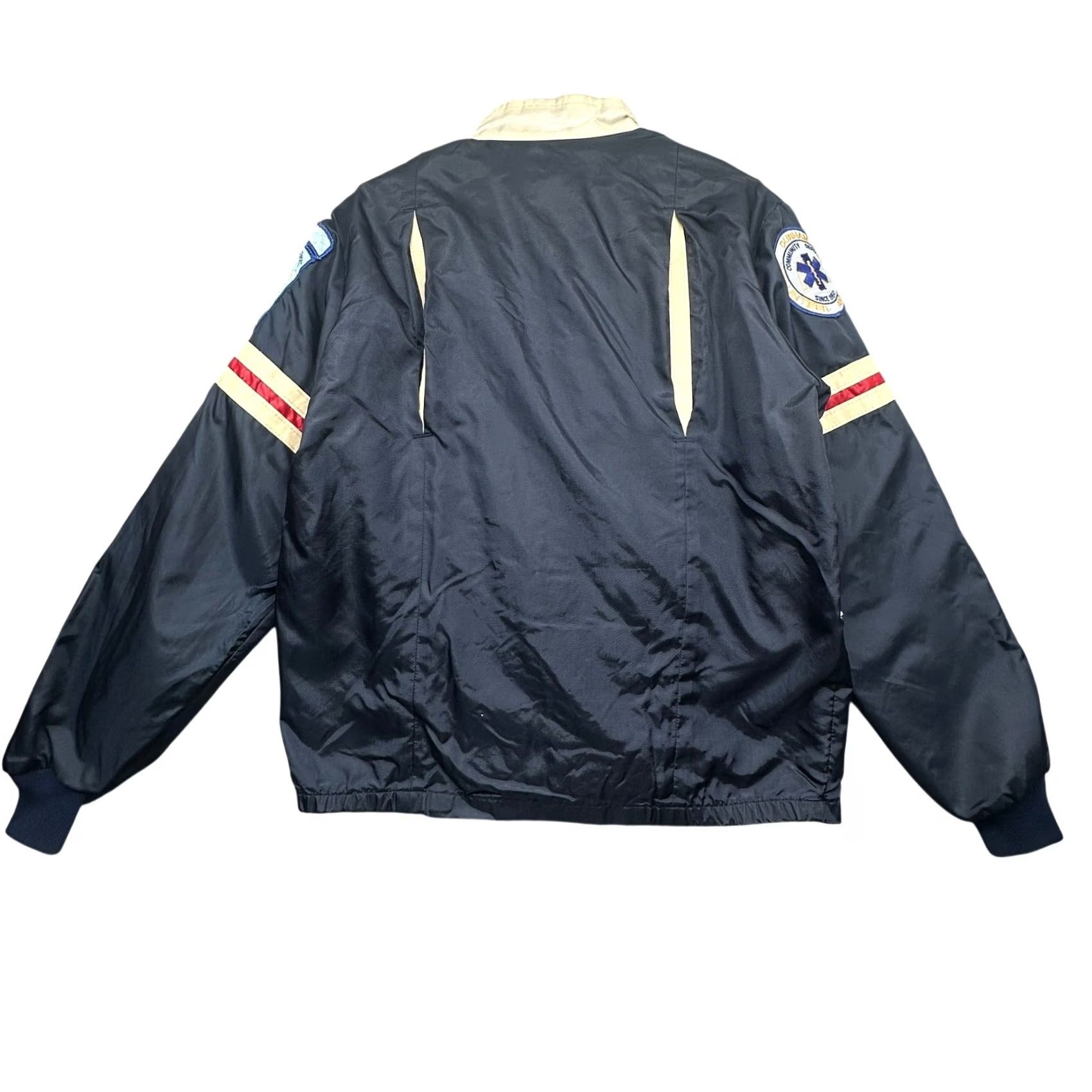 Vintage VINTAGE DynaMed EMT Jacket Mens S Navy Full Zip Lined Removable Patches 70s Size US S / EU 44-46 / 1 - 2 Thumbnail