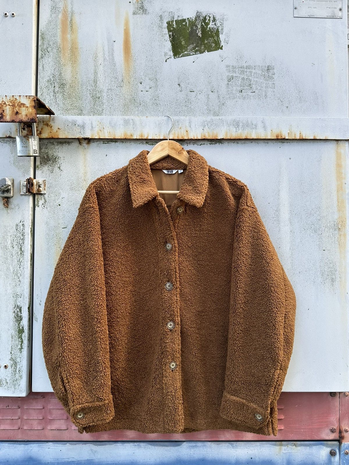 Christophe Lemaire UNIQLO X CHRISTOPE LEMAIRE BROWN FLEECE JACKET Size US L / EU 52-54 / 3 - 3 Thumbnail