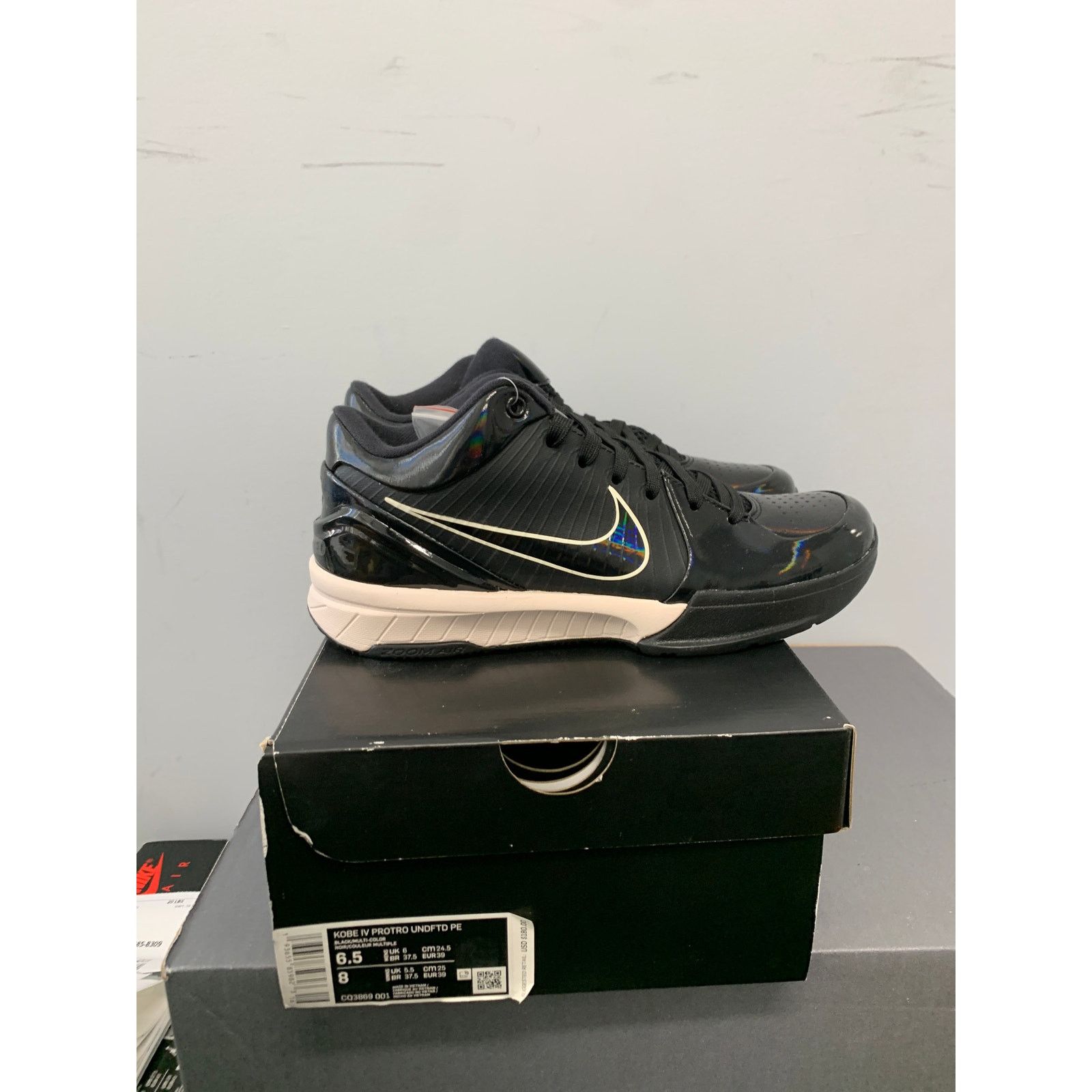 Nike Nike Kobe 4 Protro Undefeated Black Mamba Size 6.5 BRAND NEW Size US 6.5 / EU 39-40 - 3 Thumbnail