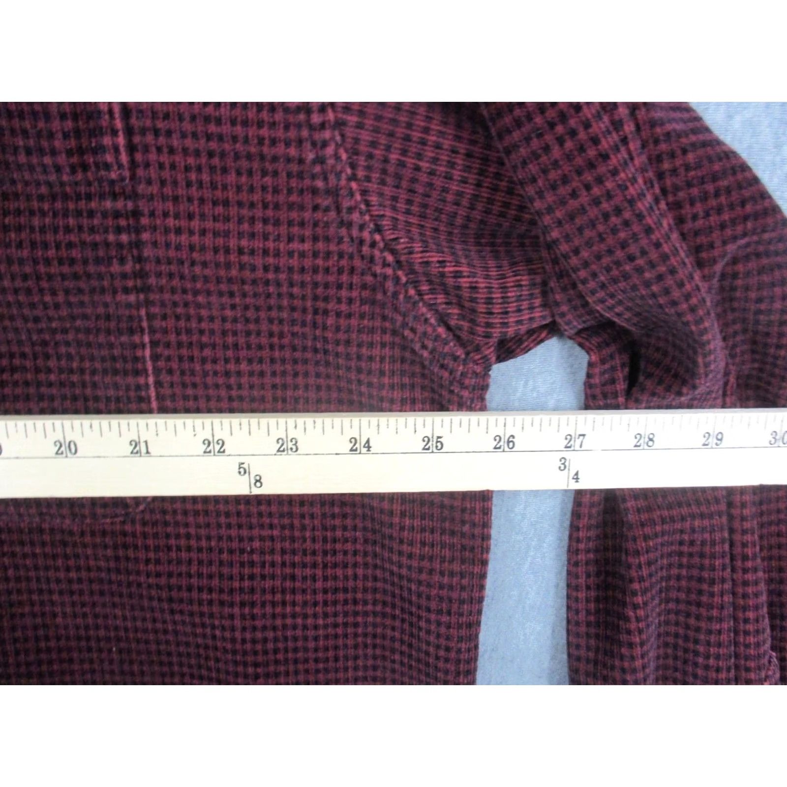 Eddie Bauer VINTAGE Eddie Bauer Shirt Mens L Red Corduroy Check Button-Down Casual 90s Mens Size US L / EU 52-54 / 3 - 6 Thumbnail