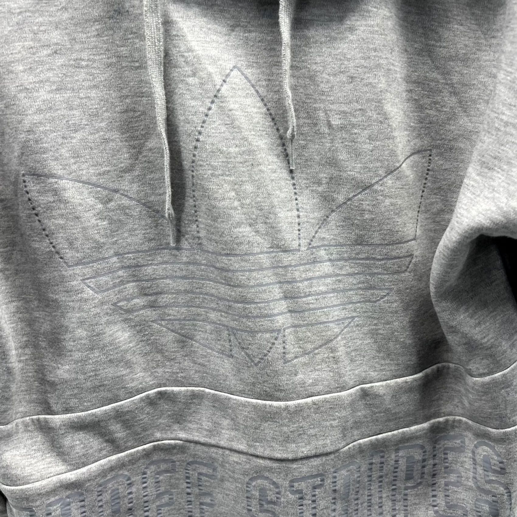 Adidas Adidas Sweater Women Small Gray Hoodie Sweatshirt Pullover Trefoil Original Size S / US 4 / IT 40 - 4 Thumbnail