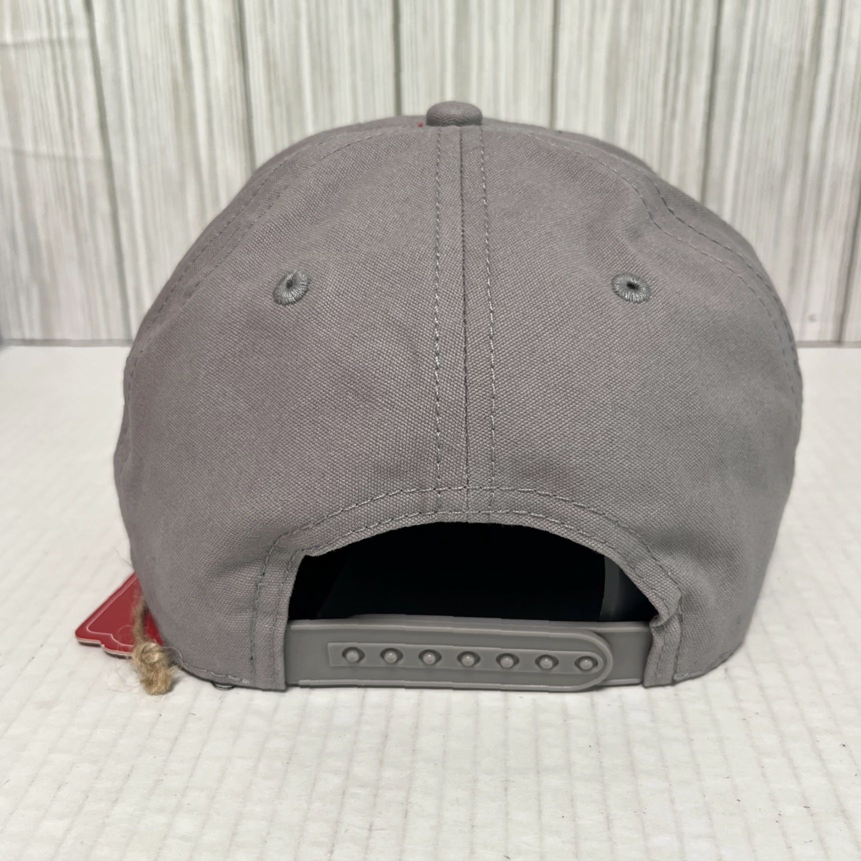 American Needle American Needle Coors Light Beer Hat Cap Snapback Rope Trucker Silver Gray Yarn Knit Adjustable Mens Size ONE SIZE - 4 Thumbnail
