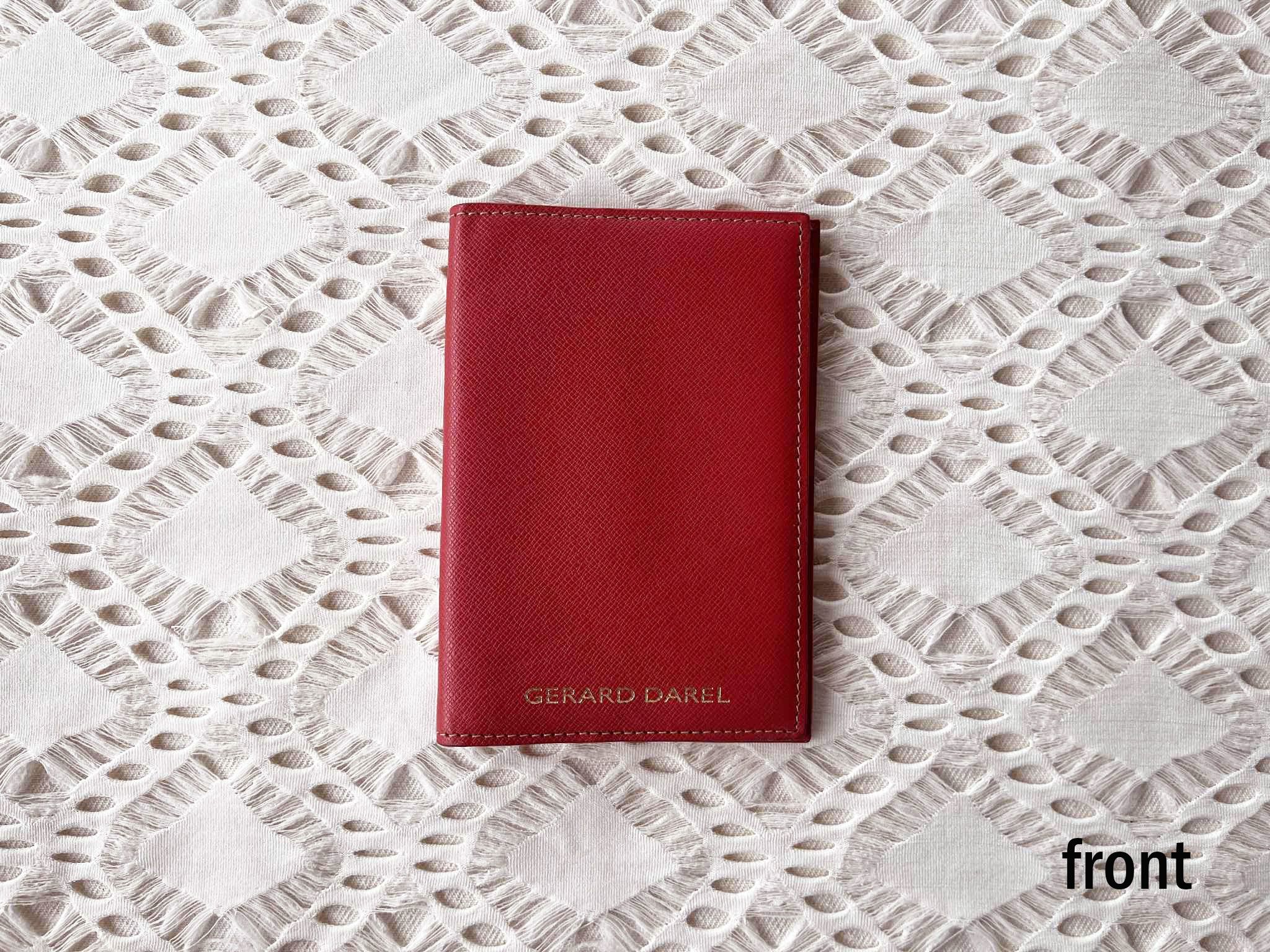 Gerard Darel Gerard Darel red genuine leather Bifold card holder Size ONE SIZE - 5 Thumbnail