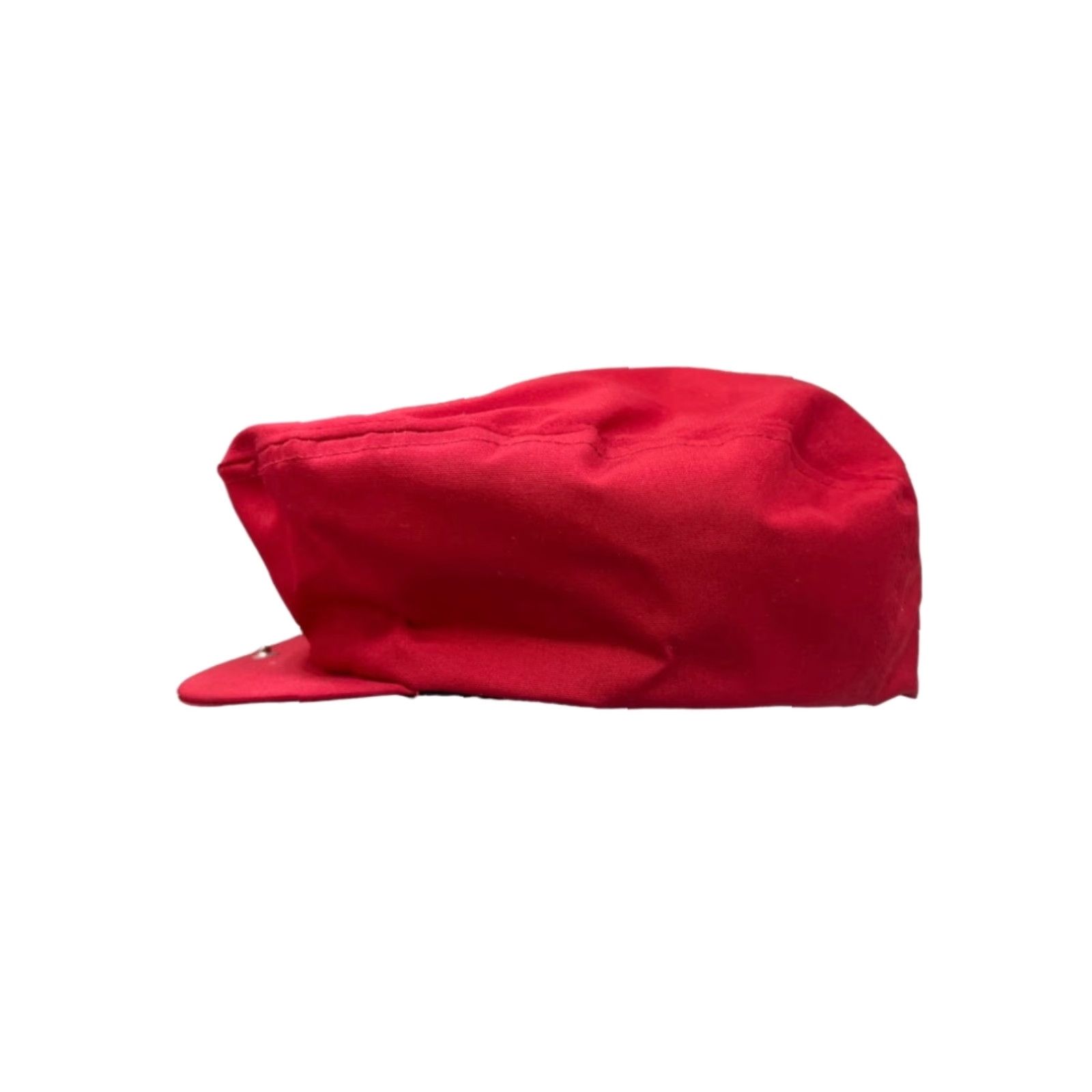 Vintage VINTAGE Cabbie Driver's Flat Cap Hat Adult XL Red 90s Flat Cap NWOT Deadstock Mens Size ONE SIZE - 7 Thumbnail