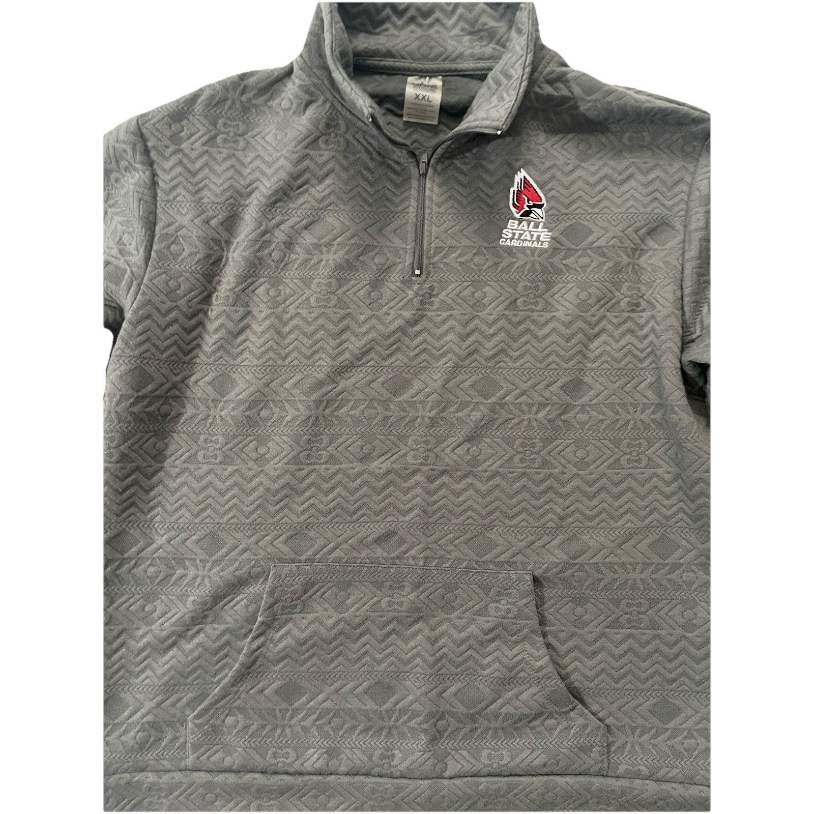 Other Gameday Couture Ball State Cardinals Quarter Zip Pullover Size XXL / US 16-18 / IT 52-54 - 2 Thumbnail