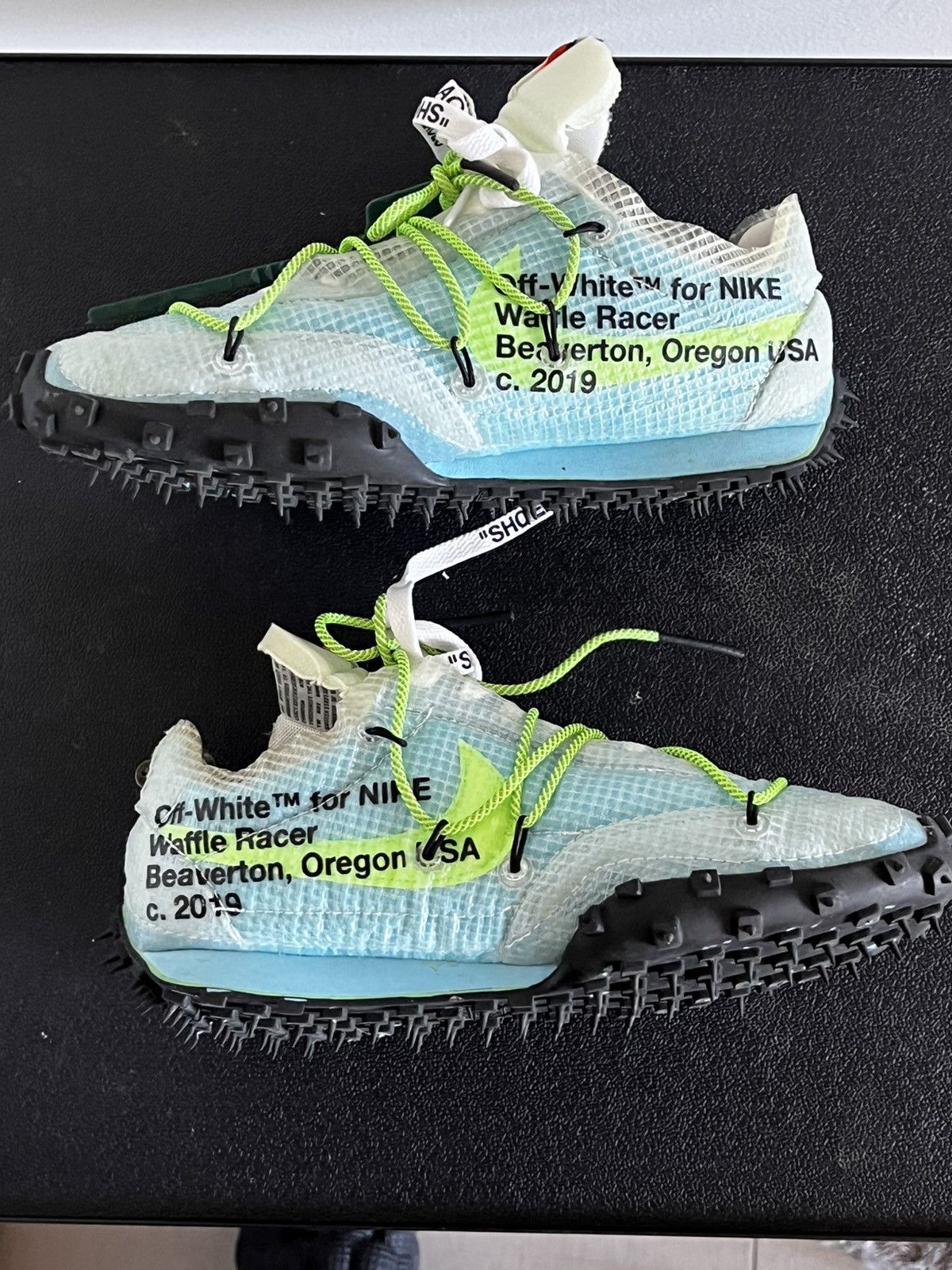 Other Off White Nike Waffle Racer Size US 8 / IT 38 - 1 Thumbnail