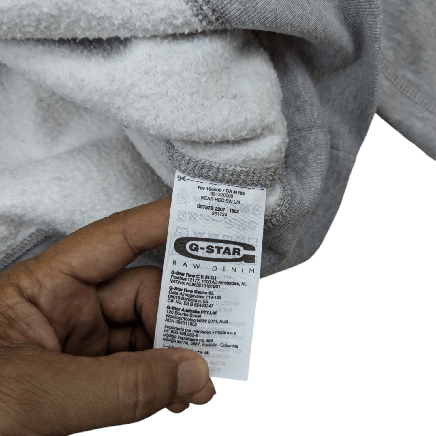 G-Star × Marc Newson G-STAR Raw Big Logo Hoodie Marc Newson Size US XL / EU 56 / 4 - 9 Thumbnail