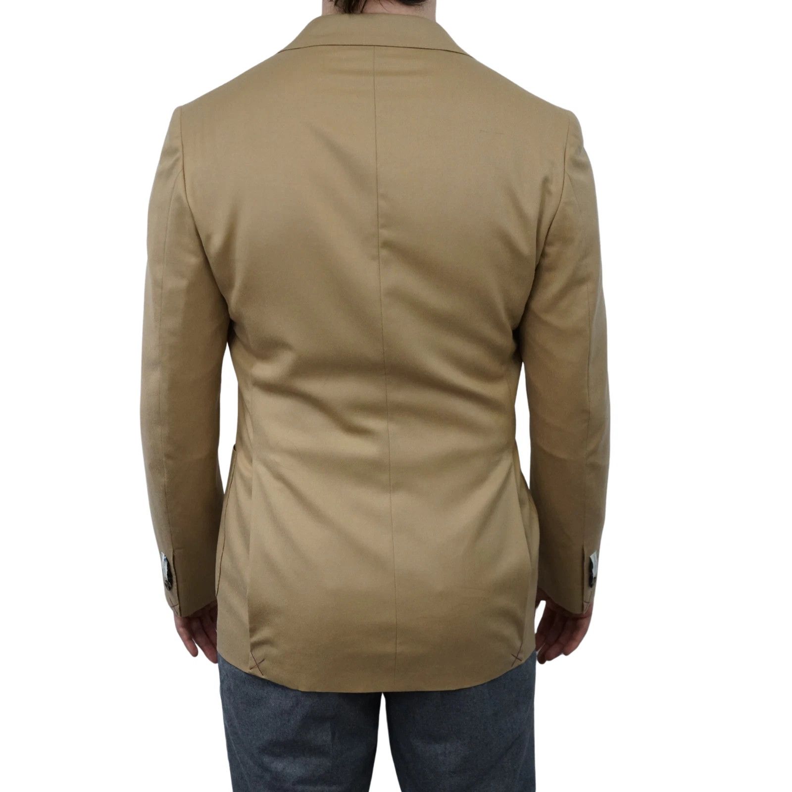 Suitsupply Men Suitsupply Blazer Havana Double Breasted FL Peak US38L Size 38L - 3 Thumbnail