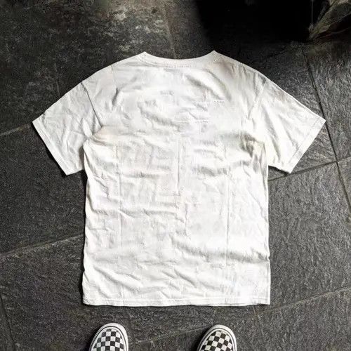 VIBE White washed vintage star pattern cotton t-shirt Size US M / EU 48-50 / 2 - 8 Thumbnail