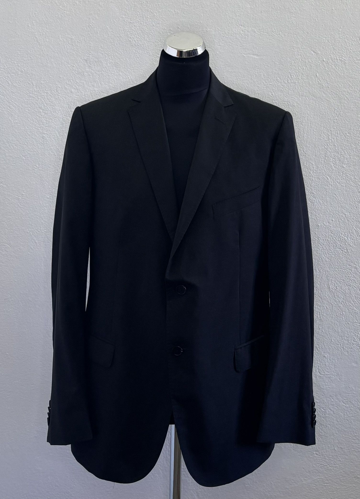 Z Zegna Z Zegna Black Blazers Wool, Silk size 54R Size 54R - 1 Thumbnail