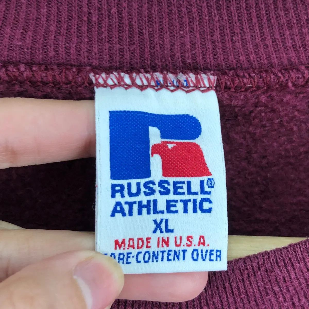 Vintage Vtg BRUNSWICK RAILROADERS Football Roster Sweatshirt Size US XL / EU 56 / 4 - 8 Thumbnail