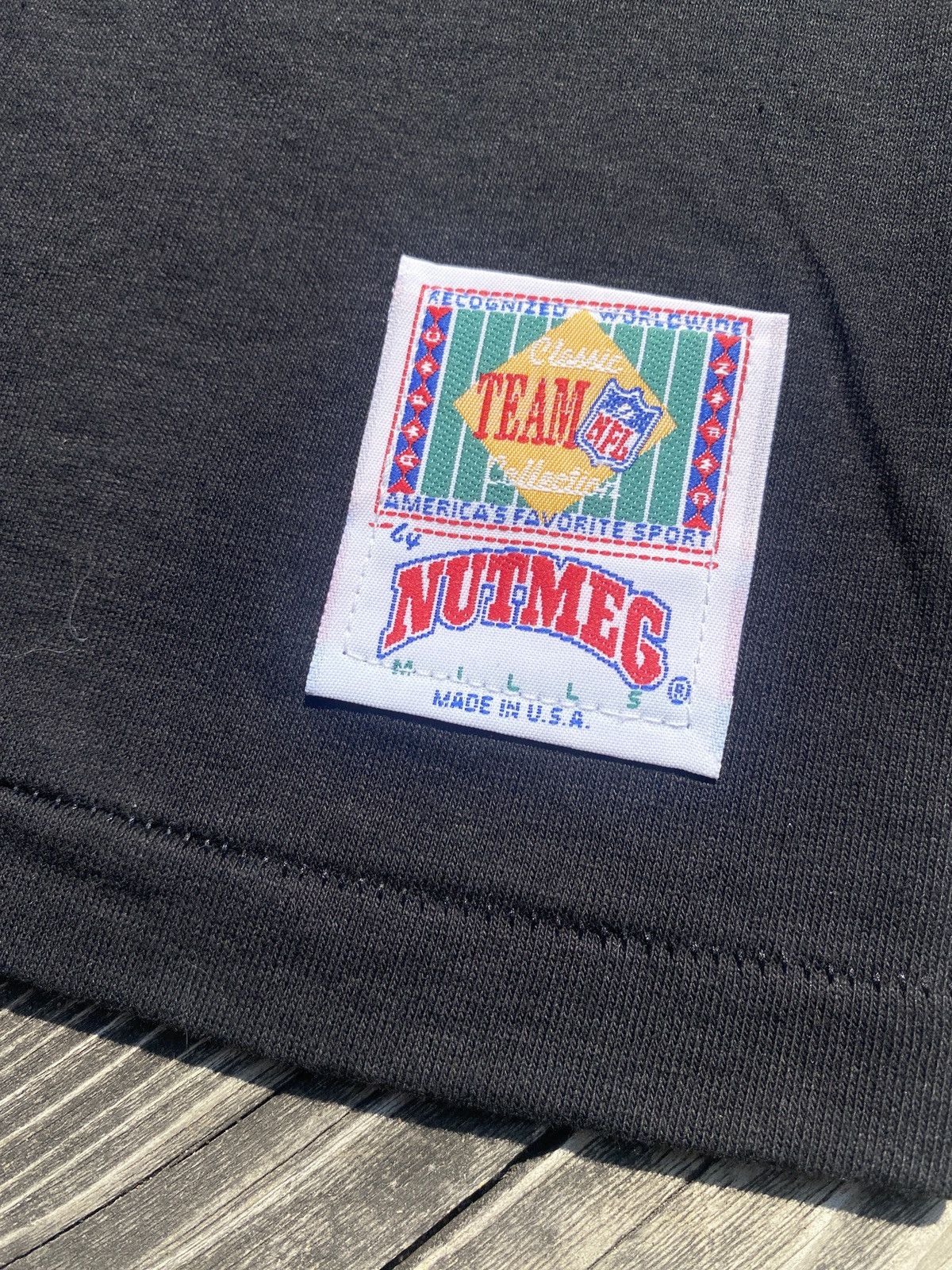 Nutmeg × Vintage 90s Chicago Bears football big print shirt sz XL Size US XL / EU 56 / 4 - 5 Thumbnail