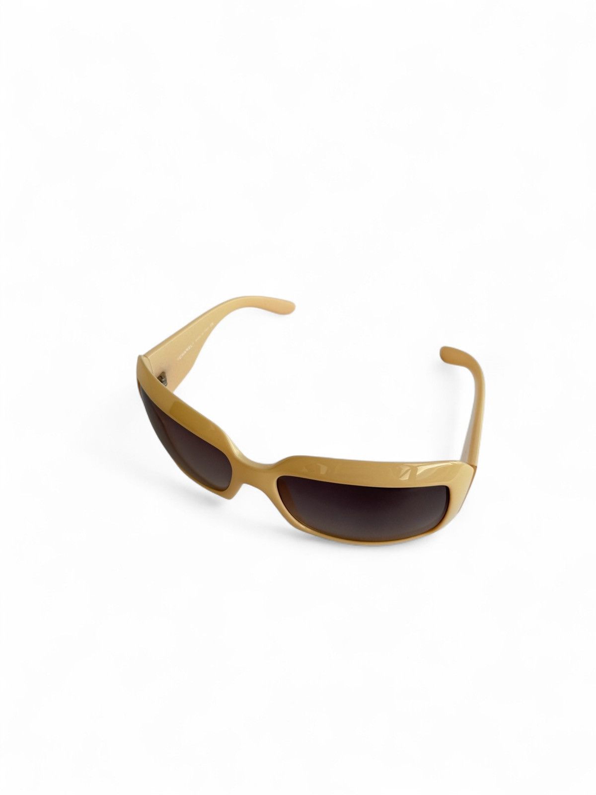 Chanel Vintage Chanel Sunglasses Cream CC Mother Of Pearl Size ONE SIZE - 5 Thumbnail