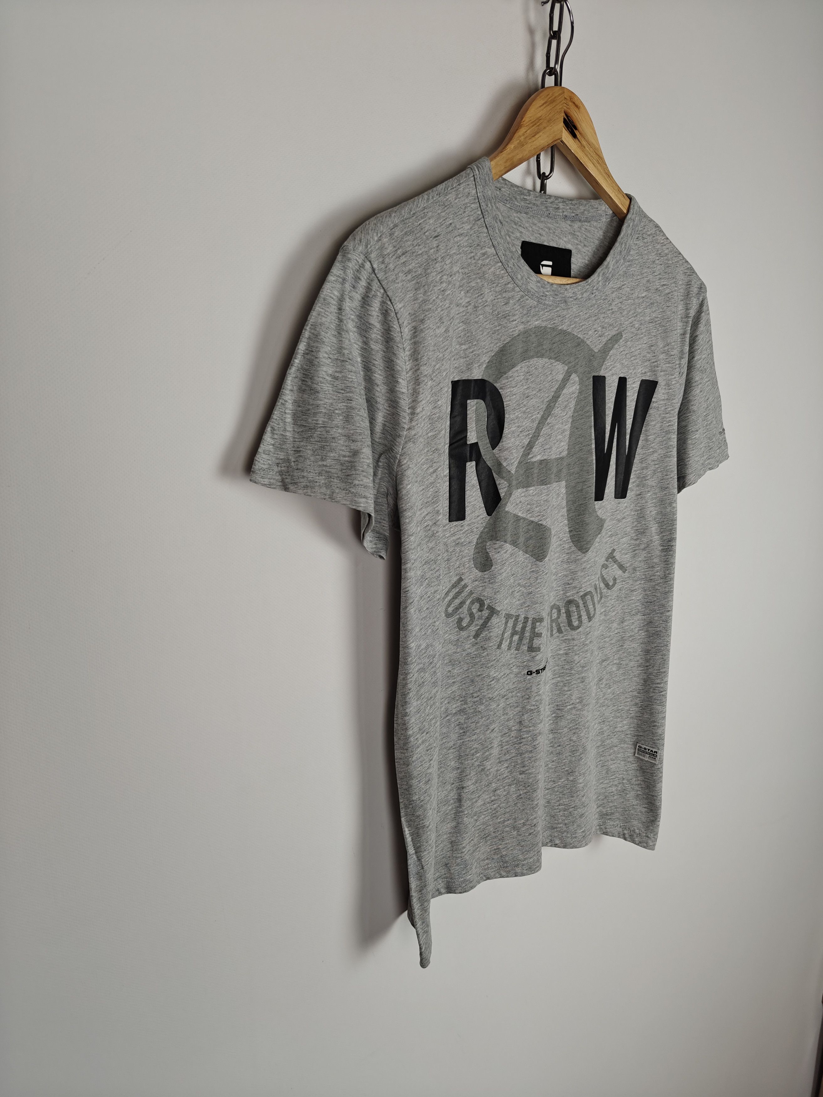 G-Star G-Star Raw T-Shirt Micolas R T Tee Crewneck Gray size M Size US M / EU 48-50 / 2 - 5 Thumbnail
