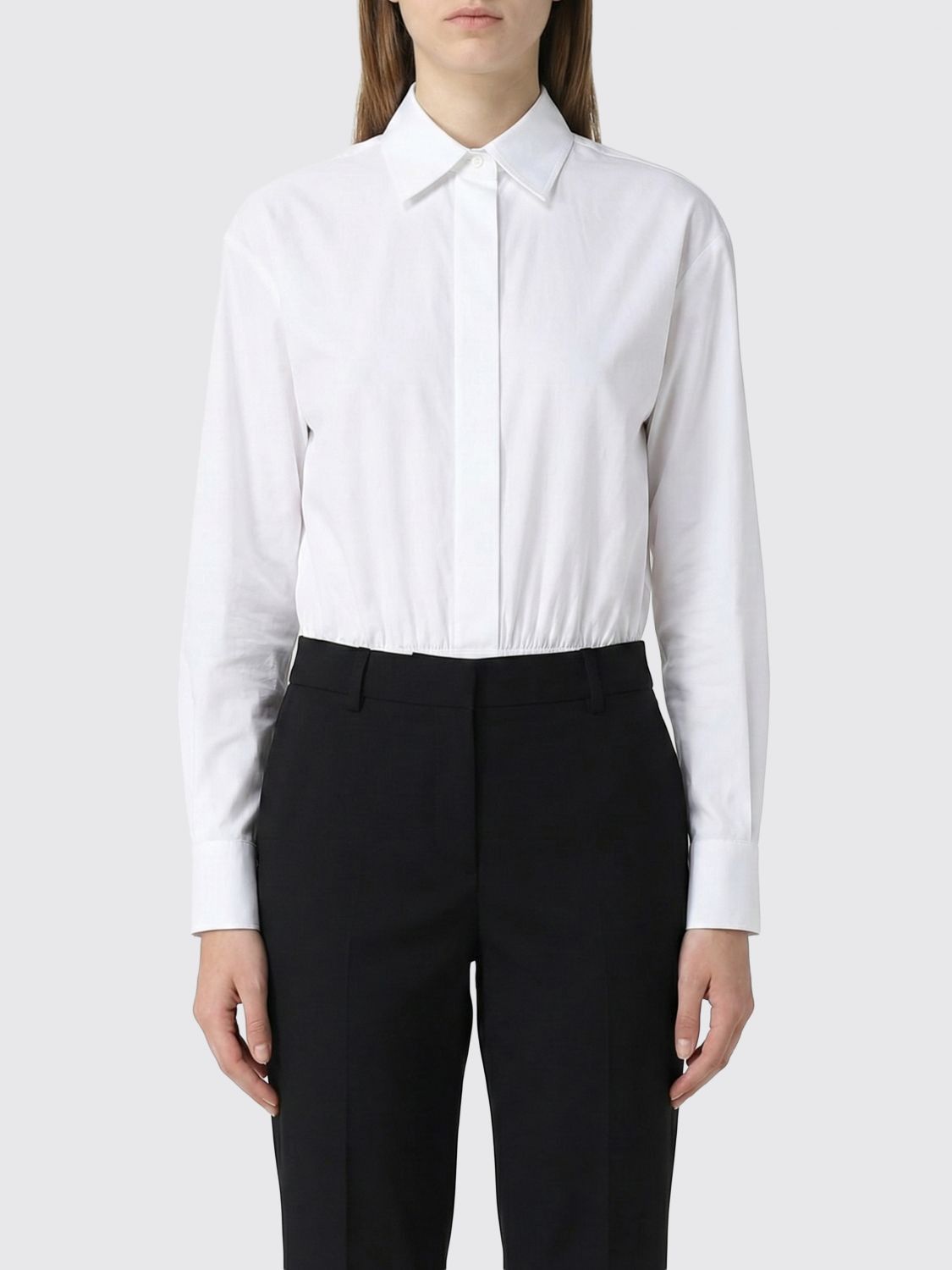 Max Mara Max Mara Shirt Woman White Size M / US 6-8 / IT 42-44 - 1 Thumbnail