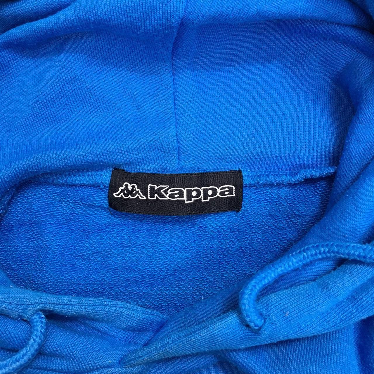 Kappa Vtg KAPPA TURIN ITALY Side Logo Football Blue Hoodie Size US M / EU 48-50 / 2 - 4 Thumbnail