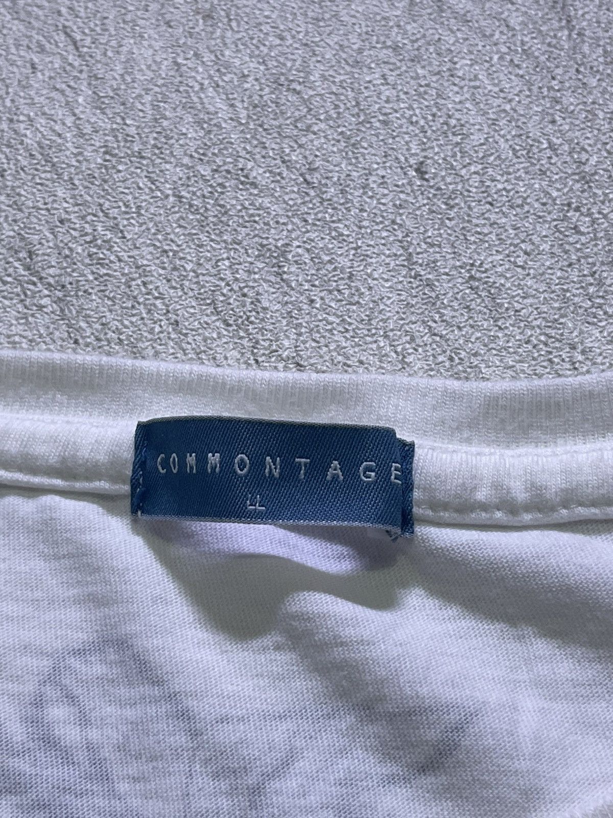 Japanese Brand Y2K COMMONTAGE long sleeve tshirt Size US L / EU 52-54 / 3 - 6 Thumbnail