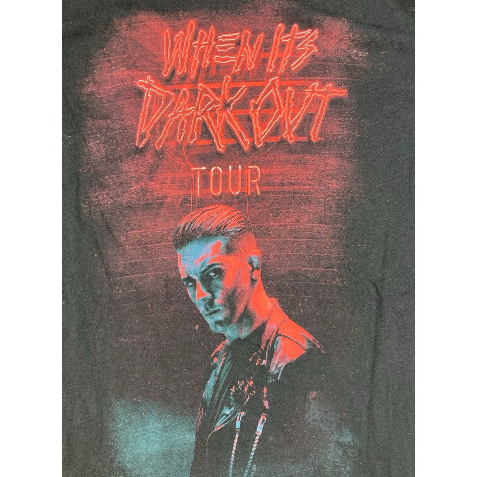 Vintage G-Eazy When It's Dark Out Tour Graphic T-shirt Women Small Black Music Shirt Size S / US 4 / IT 40 - 2 Thumbnail