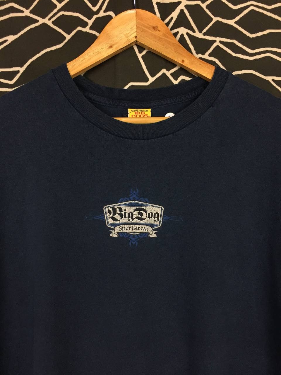 Big Dogs × Vintage Vtg Big Dogs Santa Barbara Authentic Attitude Big Logo Tee Size US XL / EU 56 / 4 - 6 Thumbnail