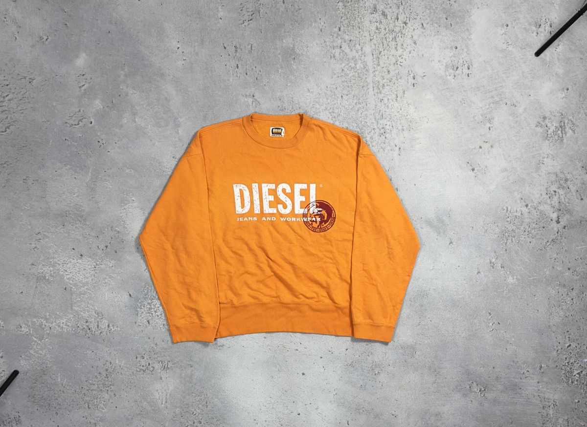 Diesel × Vintage Vintage Diesel Y2K streetwear sweatshirt Size US M / EU 48-50 / 2 - 1 Thumbnail