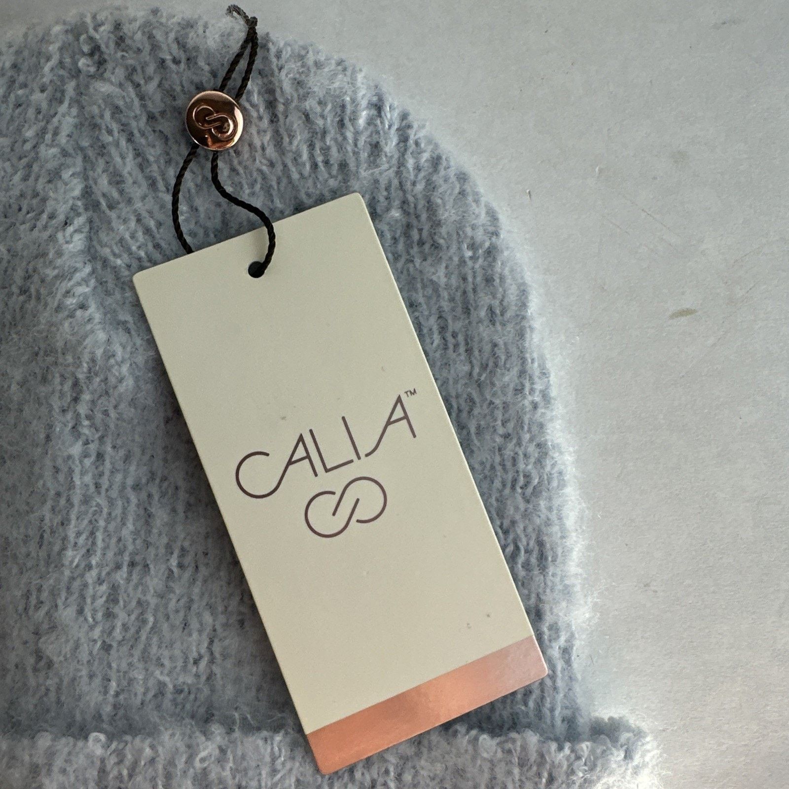 & Other Stories NWT Calia Women’s Luxe Beanie One Size Light Blue Soft Size ONE SIZE - 2 Thumbnail