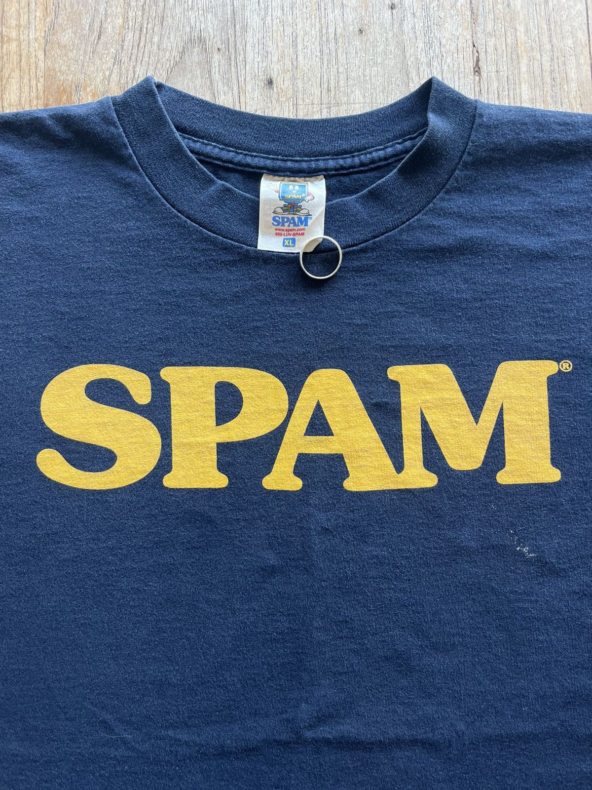 Junk Food × Vintage Vintage SPAM 90’s Big Logo Company Tshirt Size US XL / EU 56 / 4 - 5 Thumbnail