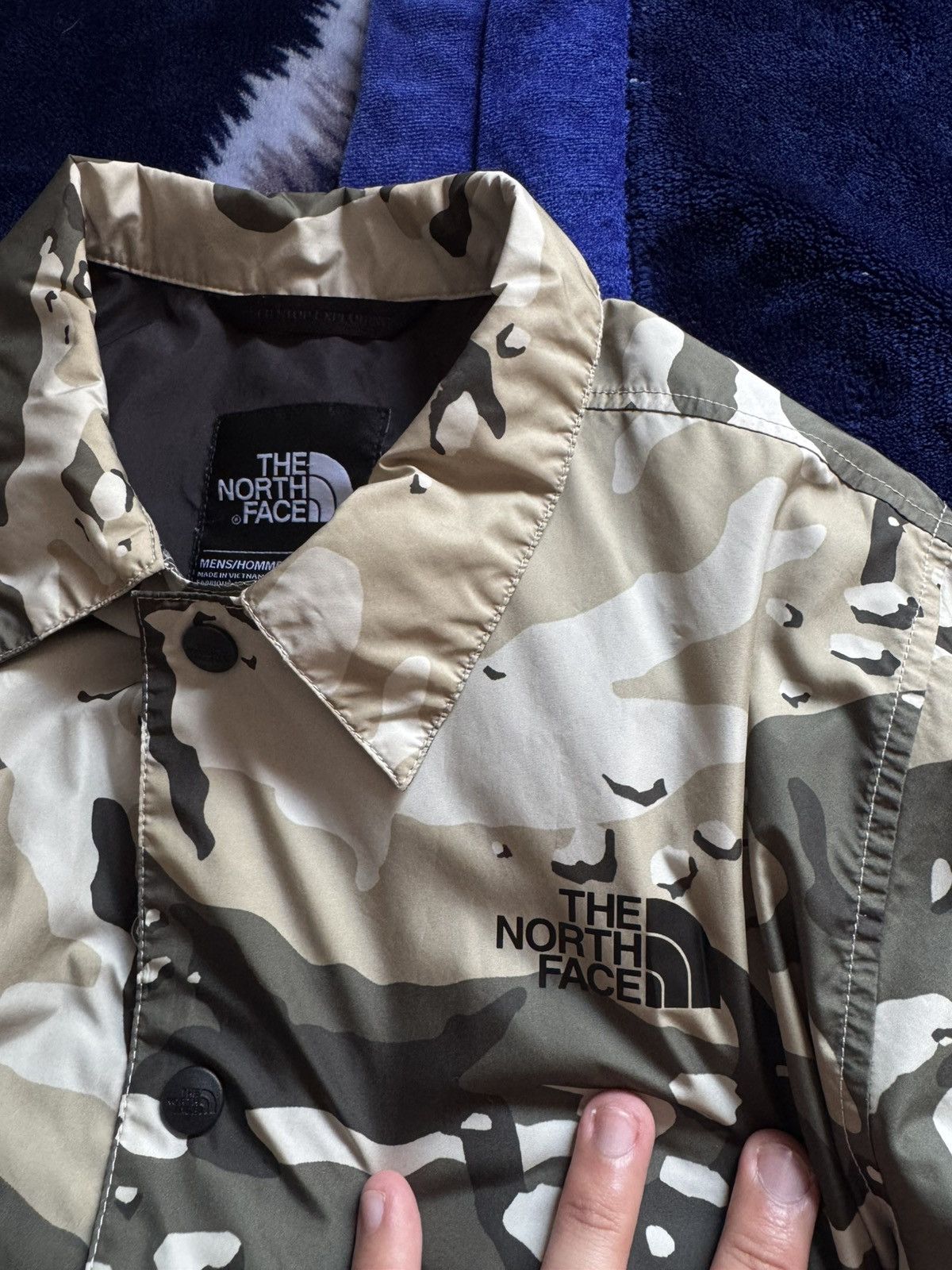 The North Face The North Face Camo Windbreaker Size US S / EU 44-46 / 1 - 1 Thumbnail