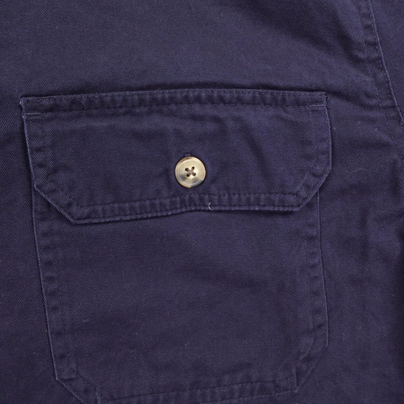 Vintage Woolrich Jacket Mens XL Blue Flannel Lined Quilted Shirt Shacket Green Label Size US XL / EU 56 / 4 - 3 Thumbnail