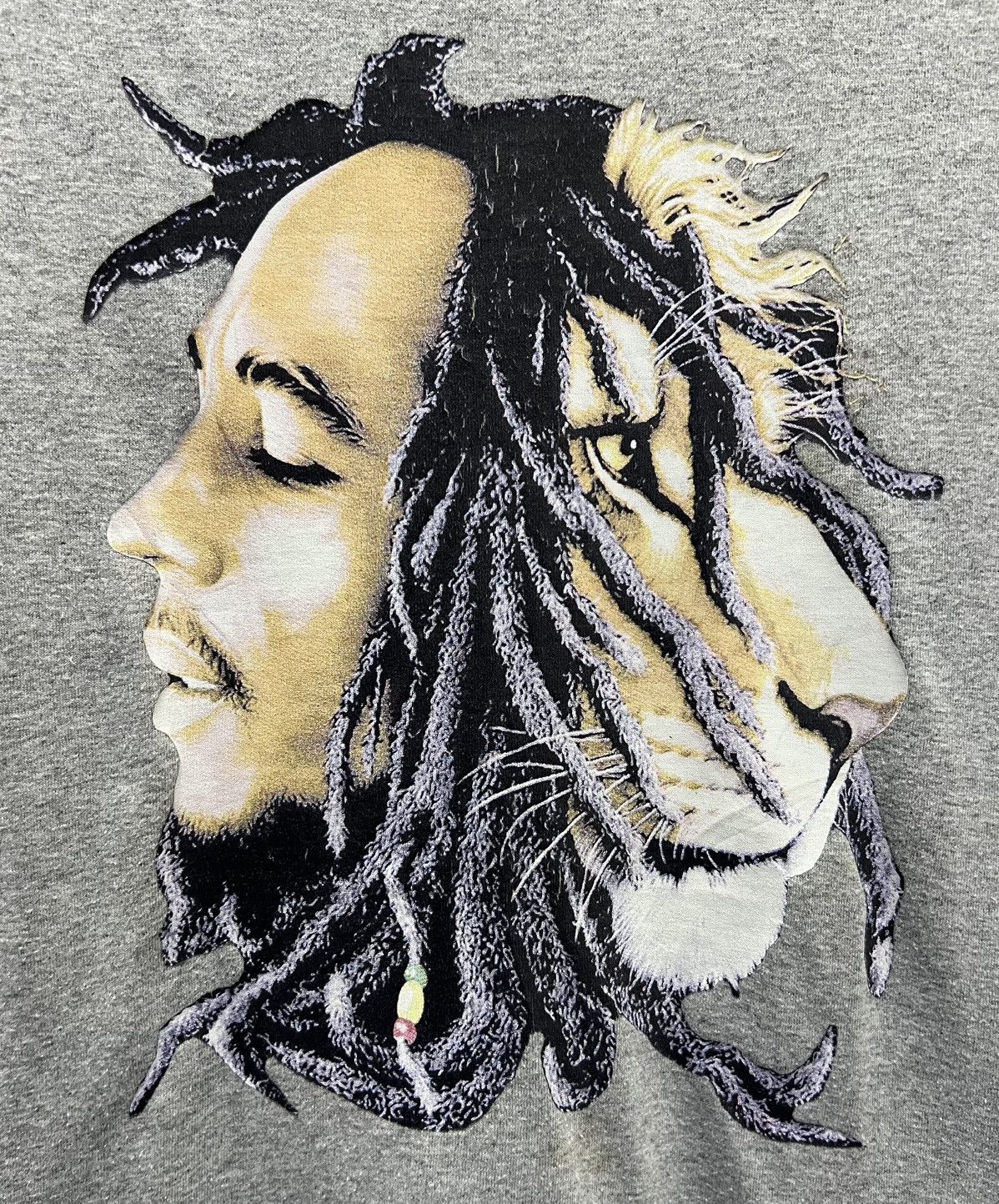 Bob Marley × Gildan × Vintage VINTAGE GILDAN BOB MARLEY LION SHIRT Size US M / EU 48-50 / 2 - 3 Thumbnail