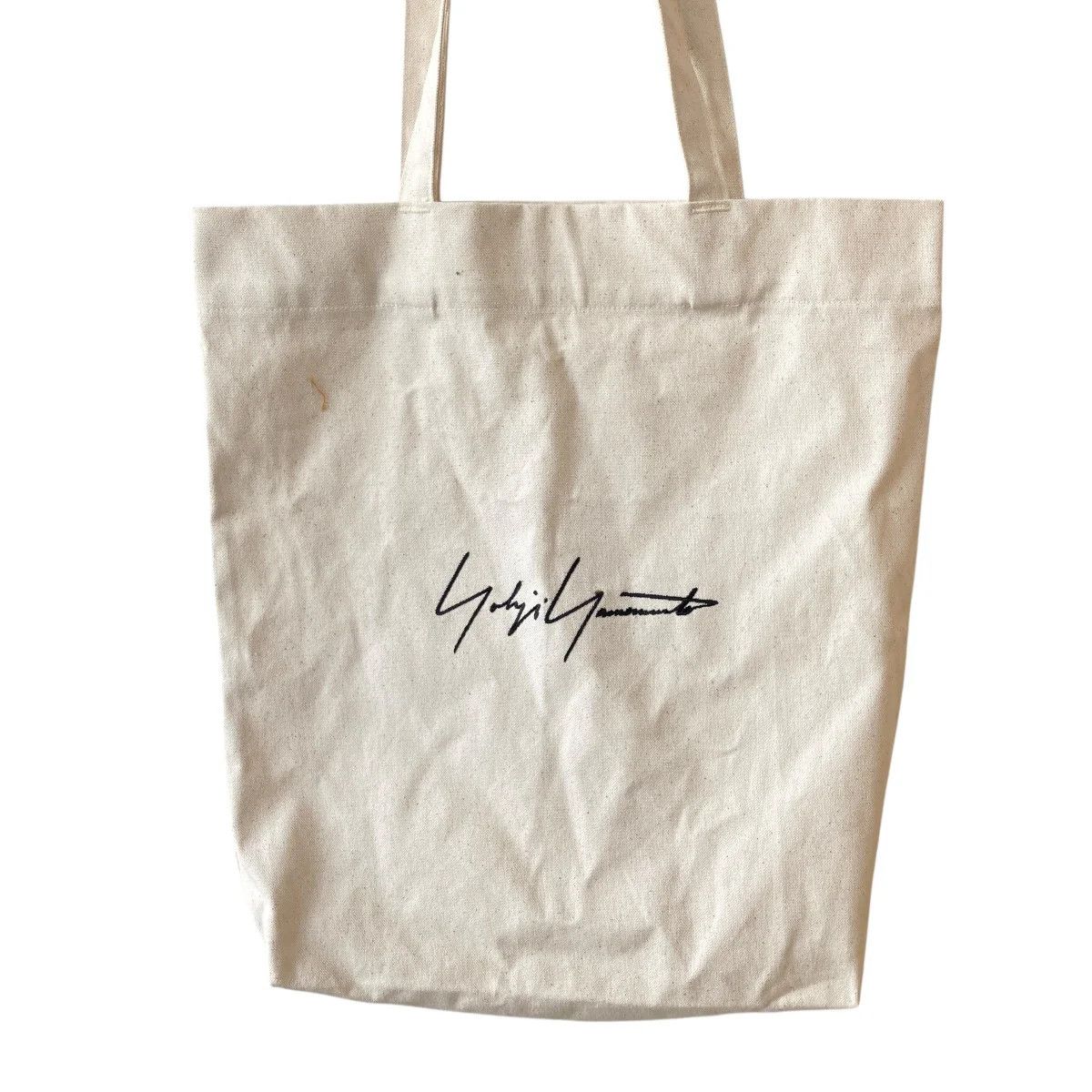 Yohji Yamamoto YOHJI YAMAMOTO/beige Logo tote bag Size ONE SIZE - 2 Thumbnail