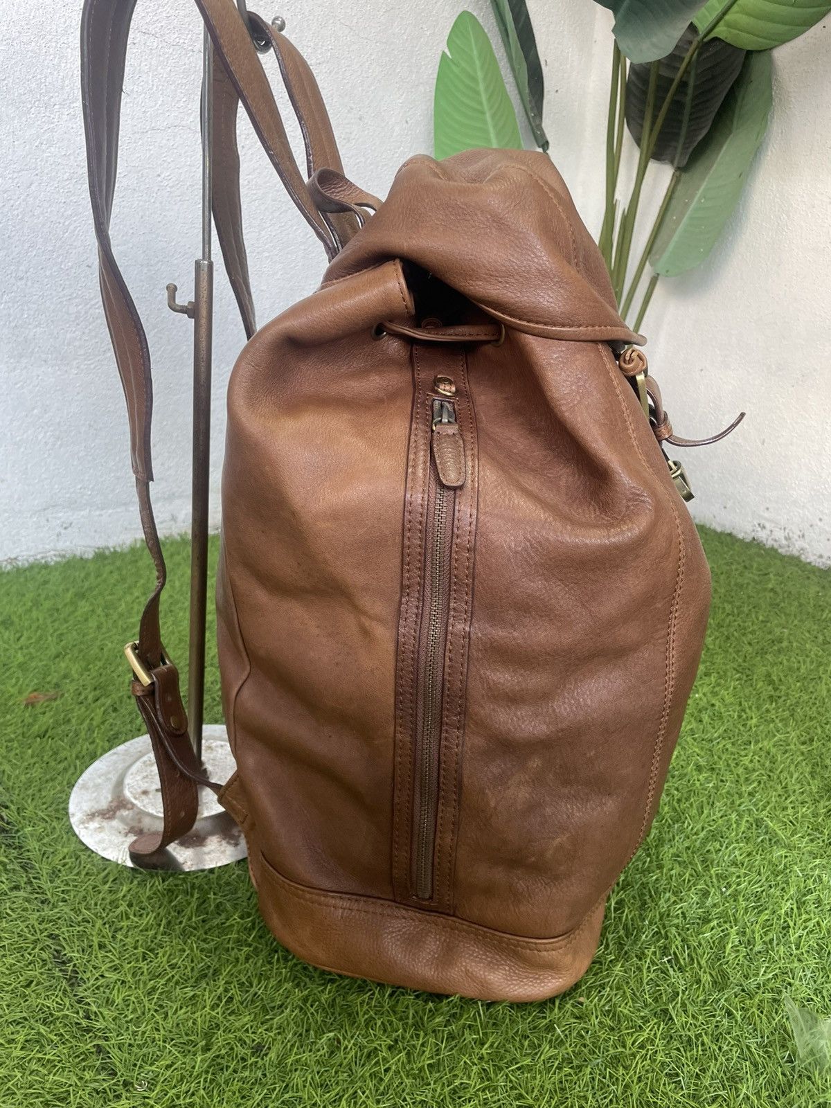 Leather Authentic HALO leather Backpack Size ONE SIZE - 4 Thumbnail