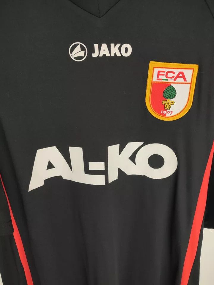 Vintage FC Augsburg 2011/12 Away Matchworn FOOTBALL Kit SHIRT Size US XXL / EU 58 / 5 - 9 Thumbnail