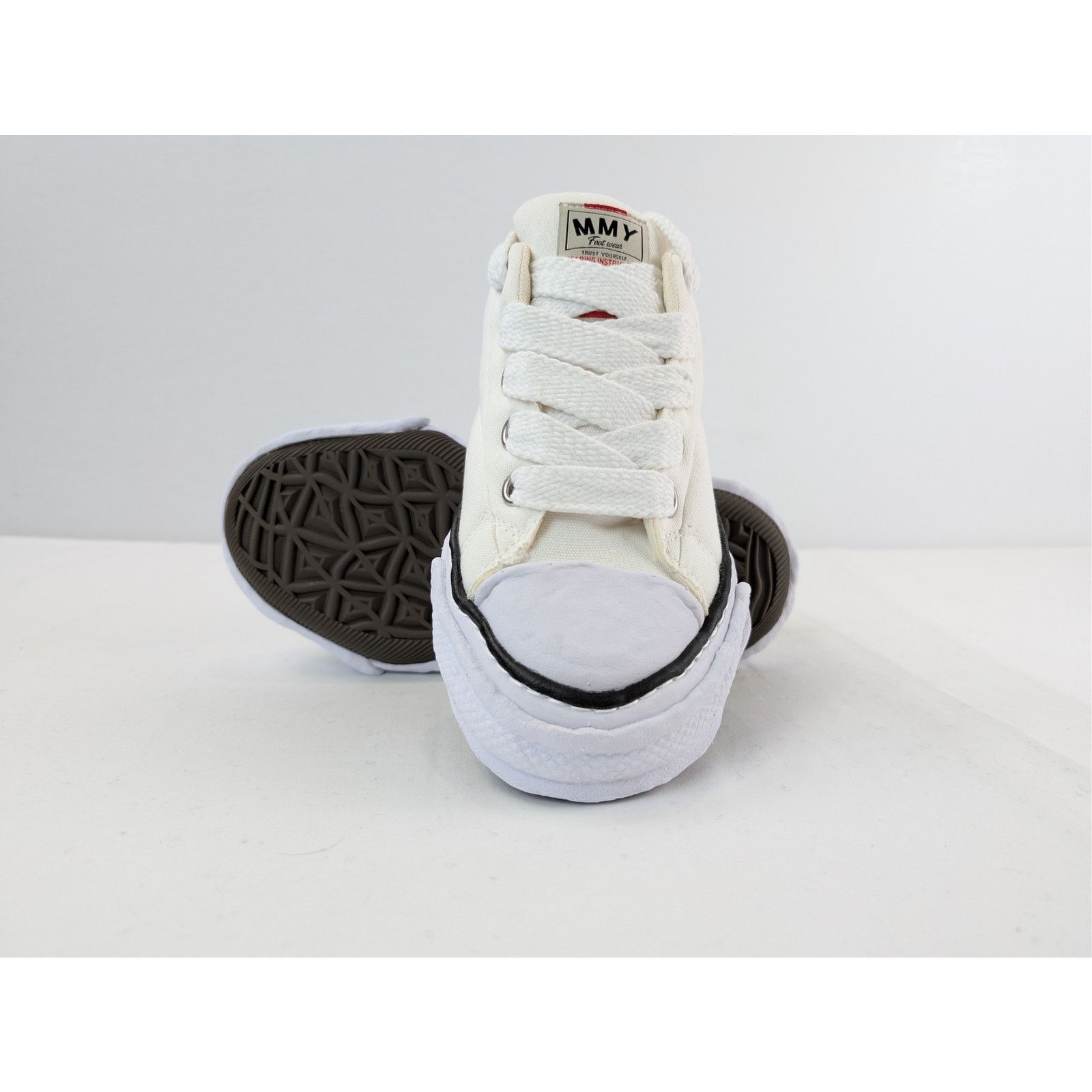 Maison MIHARA YASUHIRO o1rshd1 Peterson 23 Original Sole Sneakers in White 45 Size US 12 / EU 45 - 13 Thumbnail