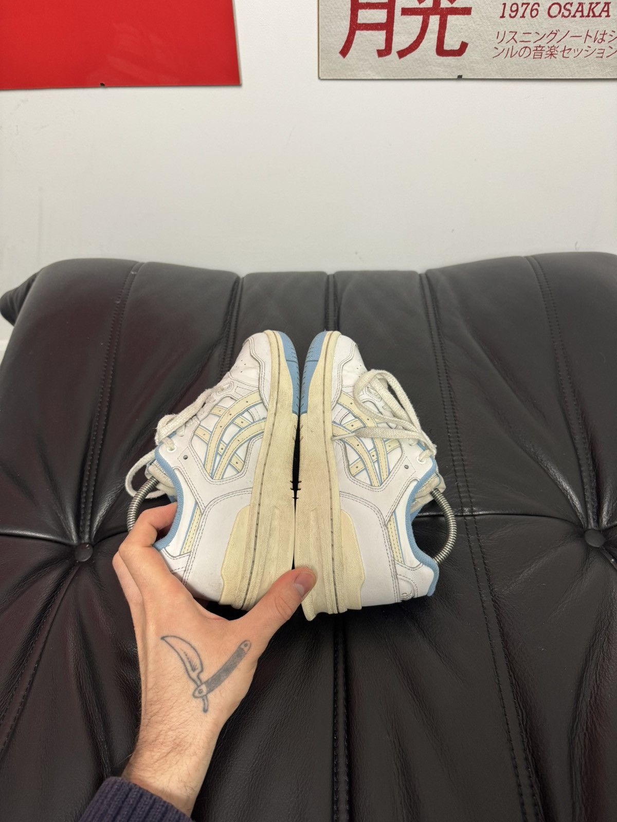 Asics Asics Gel Woman Low Sneakers Leather White Baby Blue Rare Size US 4.5 / IT 34.5 - 6 Thumbnail