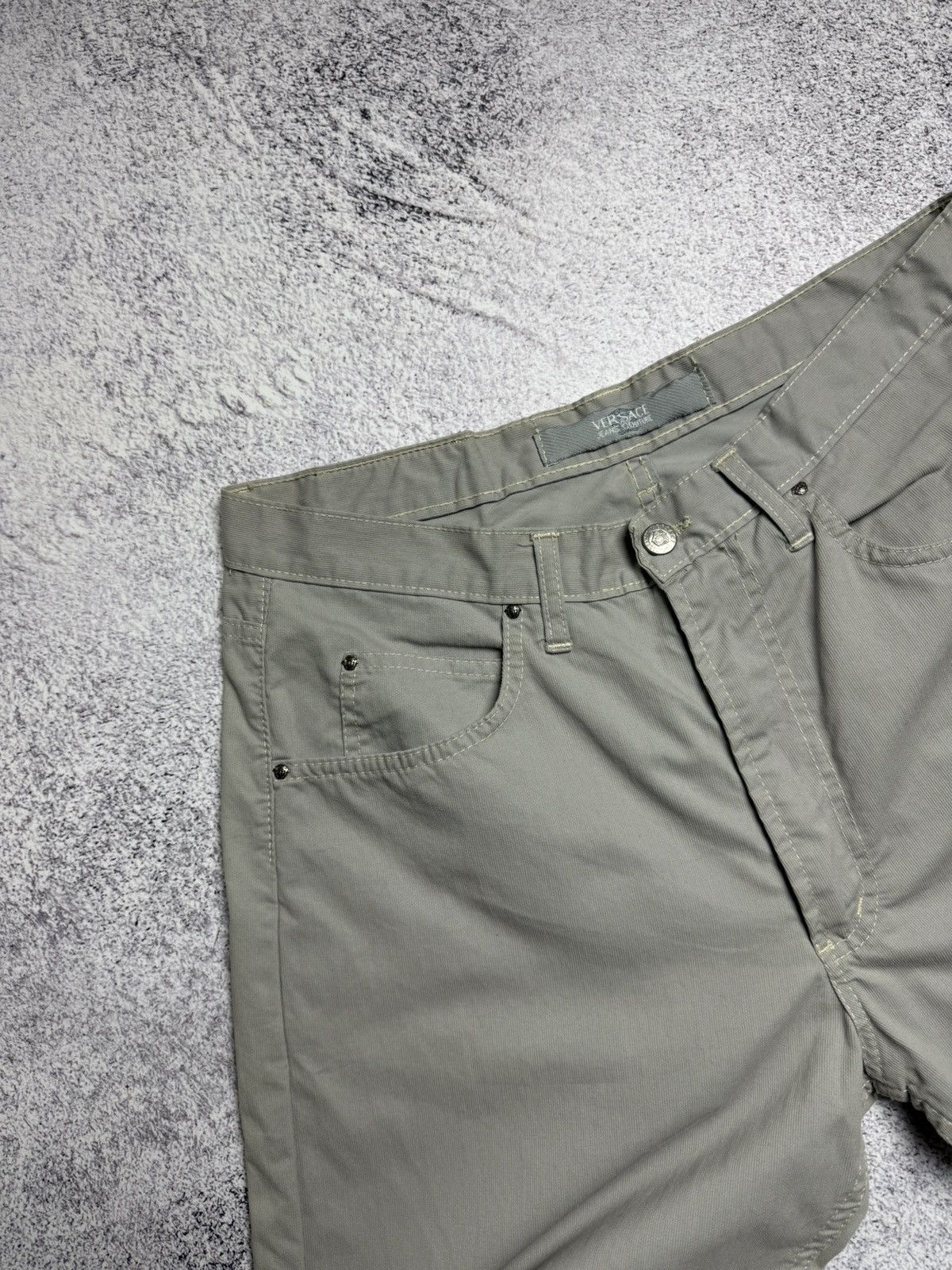 Versace Vintage 90s Versace Pants Rare Luxury Designer Chino Style Size US 34 / EU 50 - 13 Thumbnail