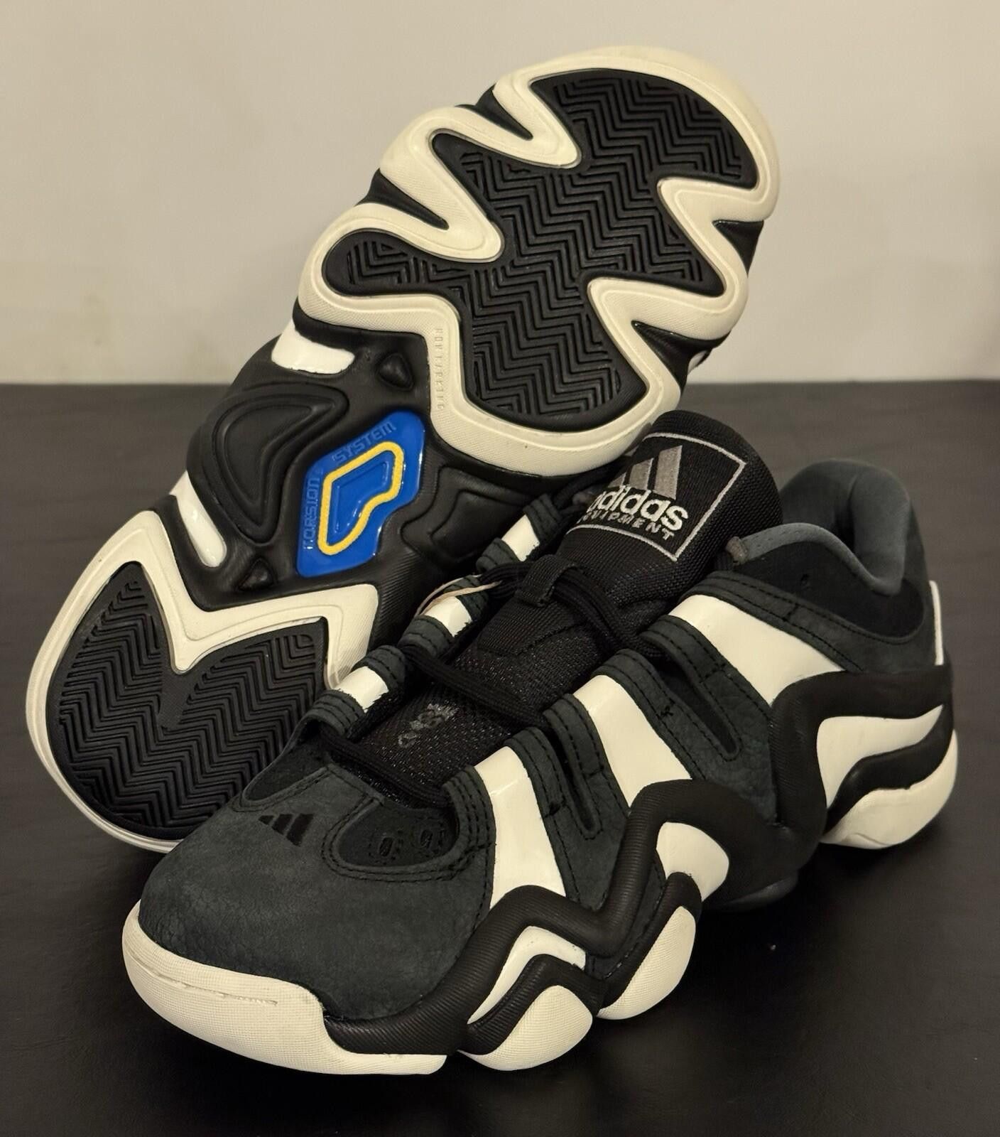 Adidas Size 7 - adidas Crazy 8 Low Black White Size US 7 / EU 40 - 5 Thumbnail