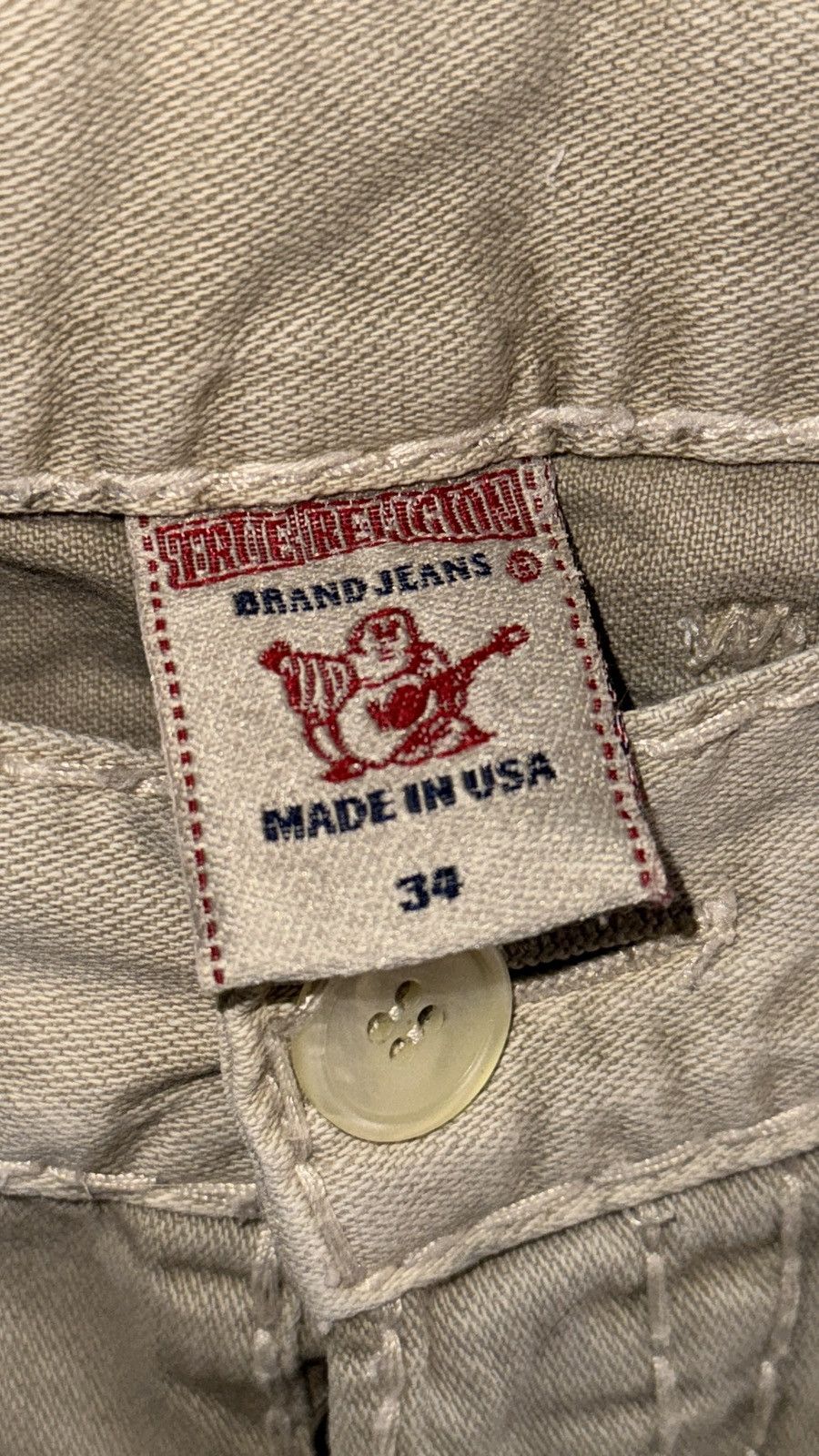 True Religion × Vintage True Religion Vintage Jeans Size US 34 / EU 50 - 4 Thumbnail