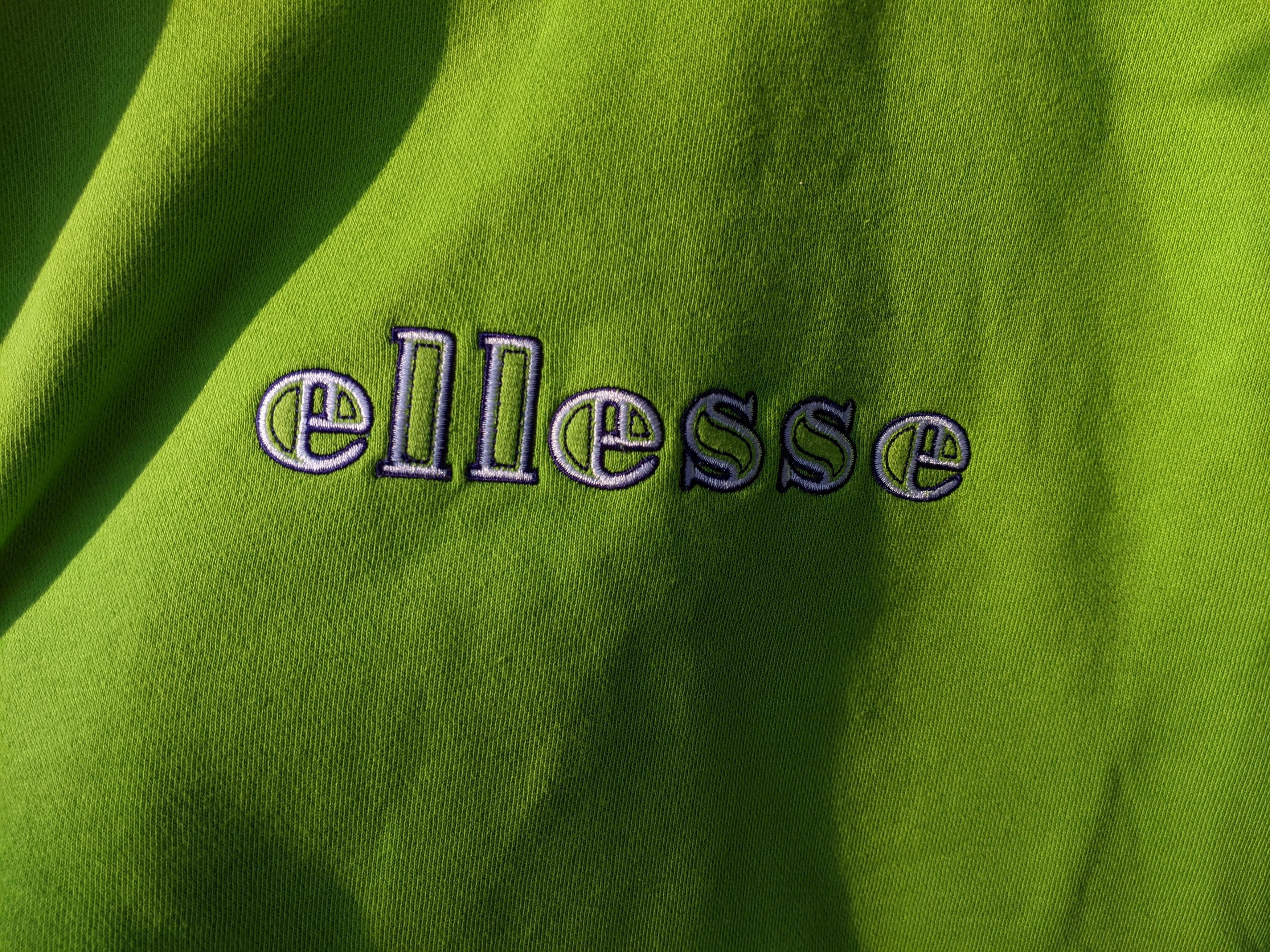Ellesse RARE Ellesse Sweatshirt Big Logo Vintage 90s Oversize Green Size US S / EU 44-46 / 1 - 10 Thumbnail