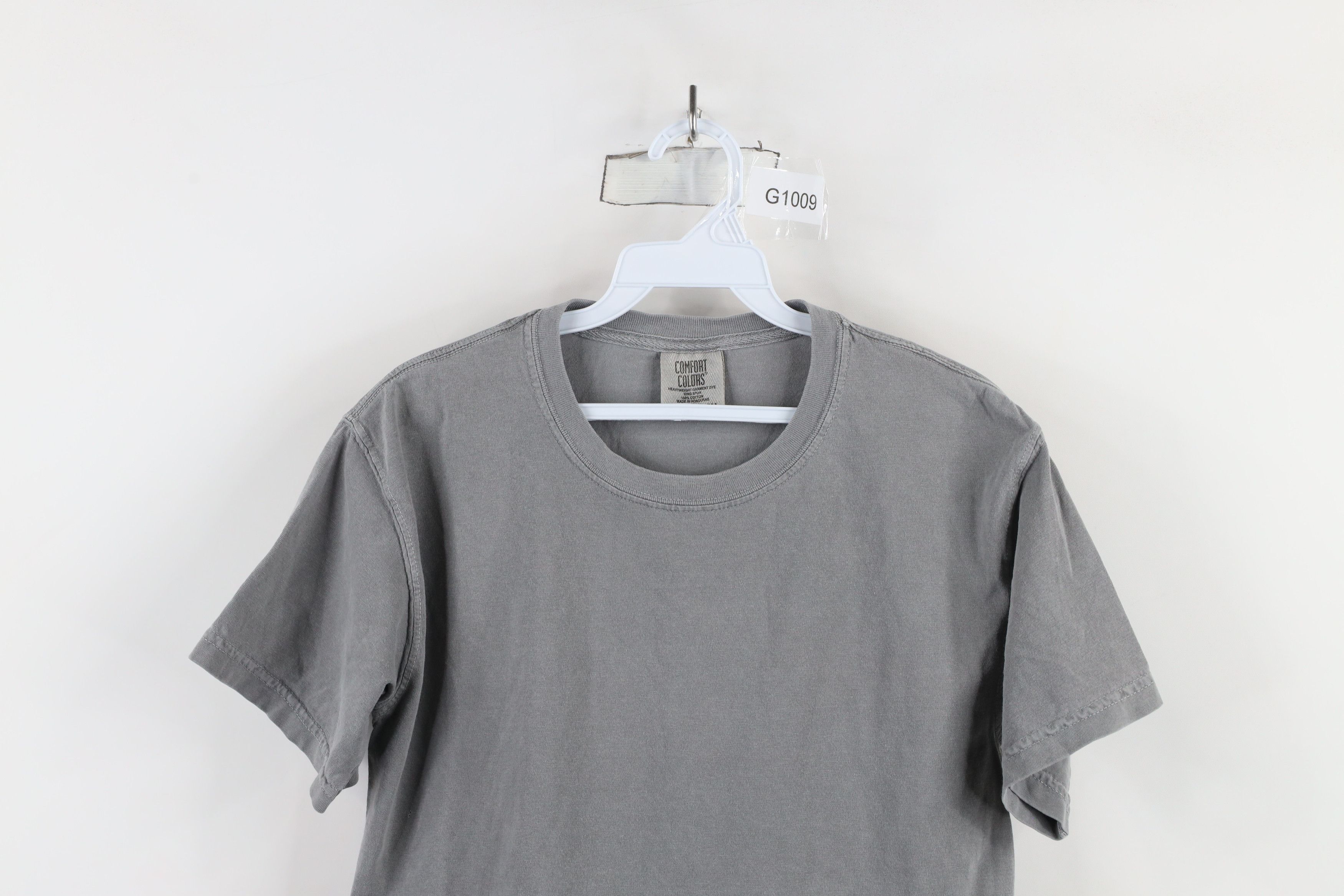 Vintage Vintage 90s Y2K Streetwear Heavy Garment Dye T-Shirt Gray Size US S / EU 44-46 / 1 - 2 Thumbnail