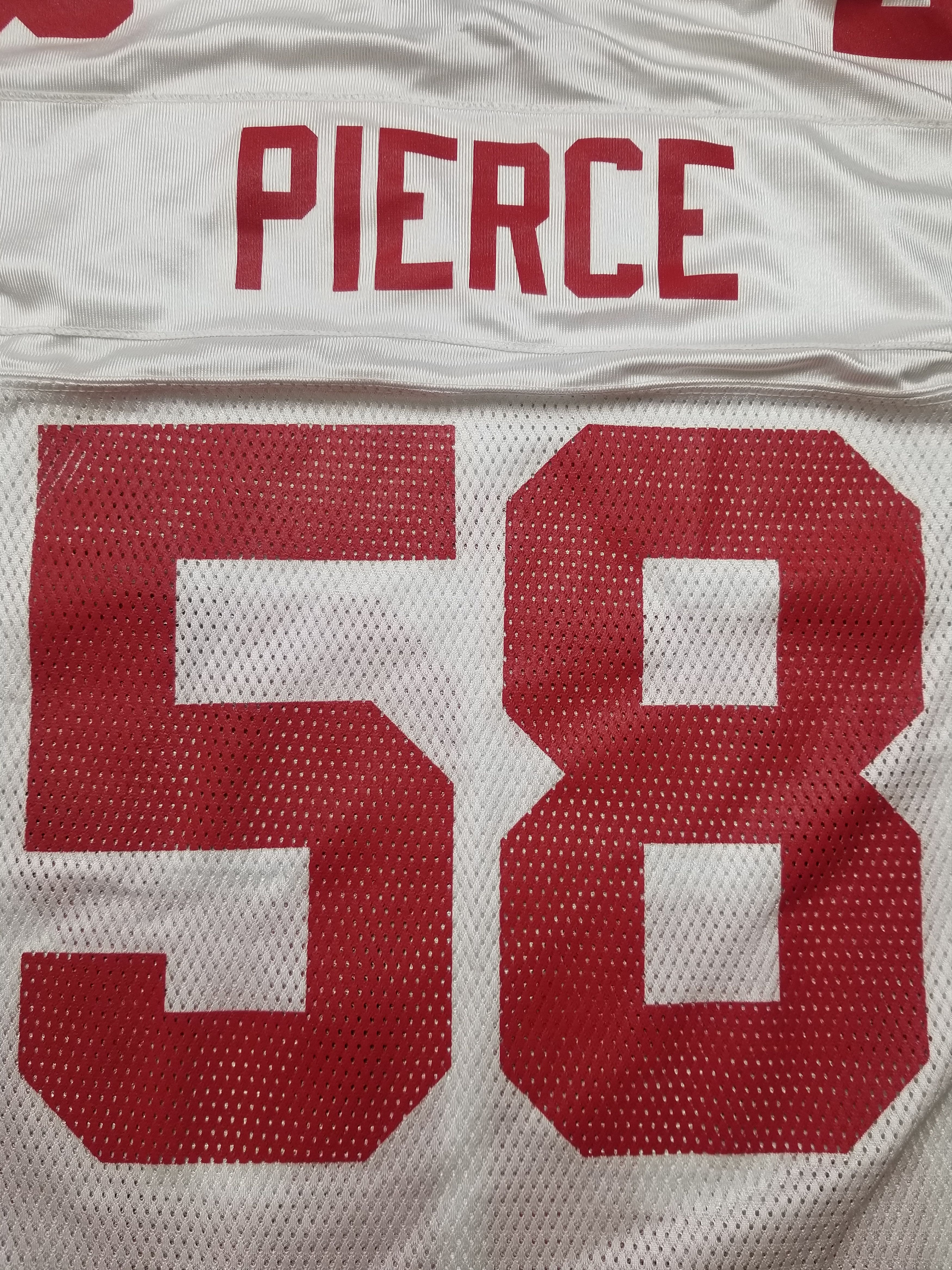 Reebok VTG REEBOK NFL EQUIPMENT NEW YORK GIANTS PIERCE #58 JERSEY Size US S / EU 44-46 / 1 - 9 Thumbnail
