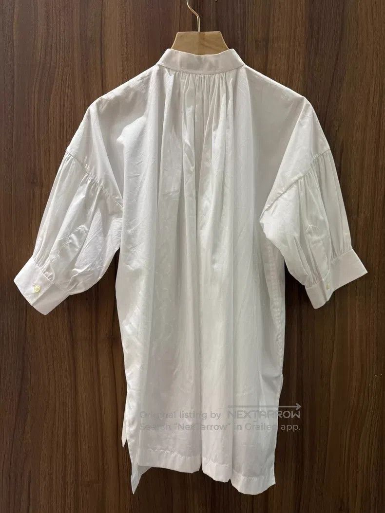 Dior Dior White little bee embroidered shirt Size XS / US 0-2 / IT 36-38 - 2 Thumbnail