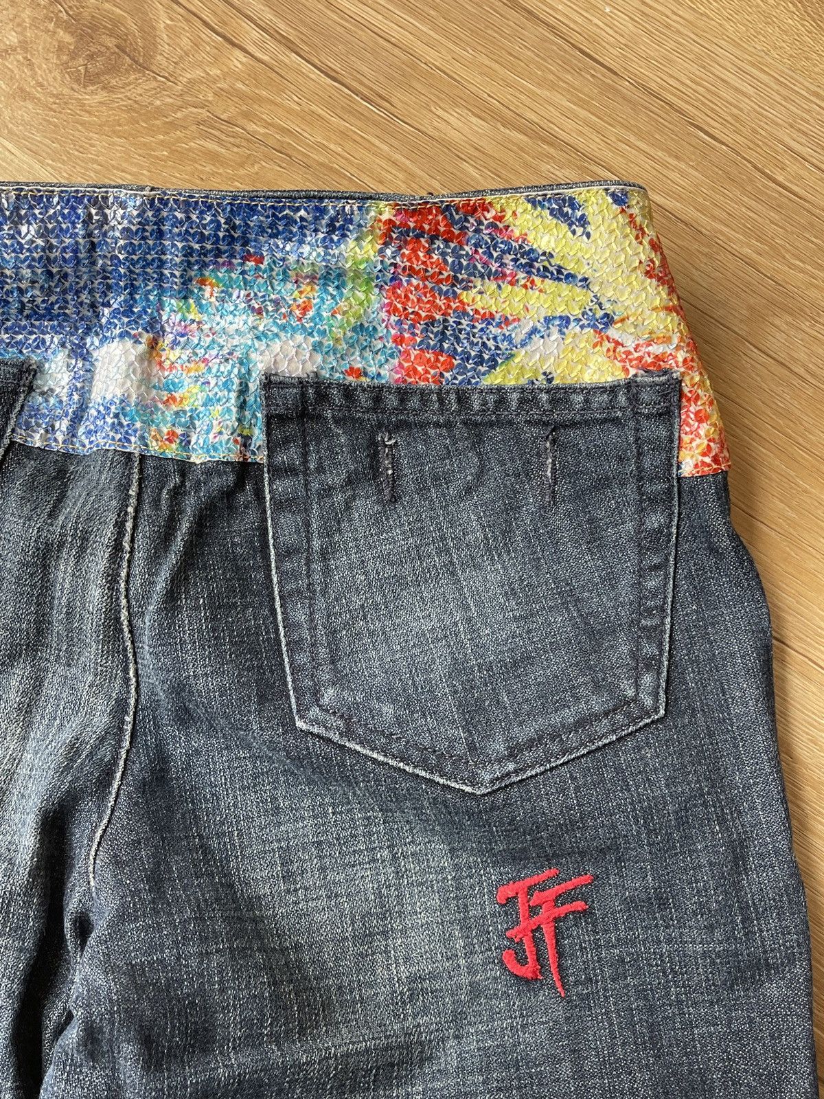 Gianfranco Ferre GIANFRANCO FERRE Japanese Style Flared Jeans Y2K LGB Style Size 27" / US 4 / IT 40 - 15 Thumbnail