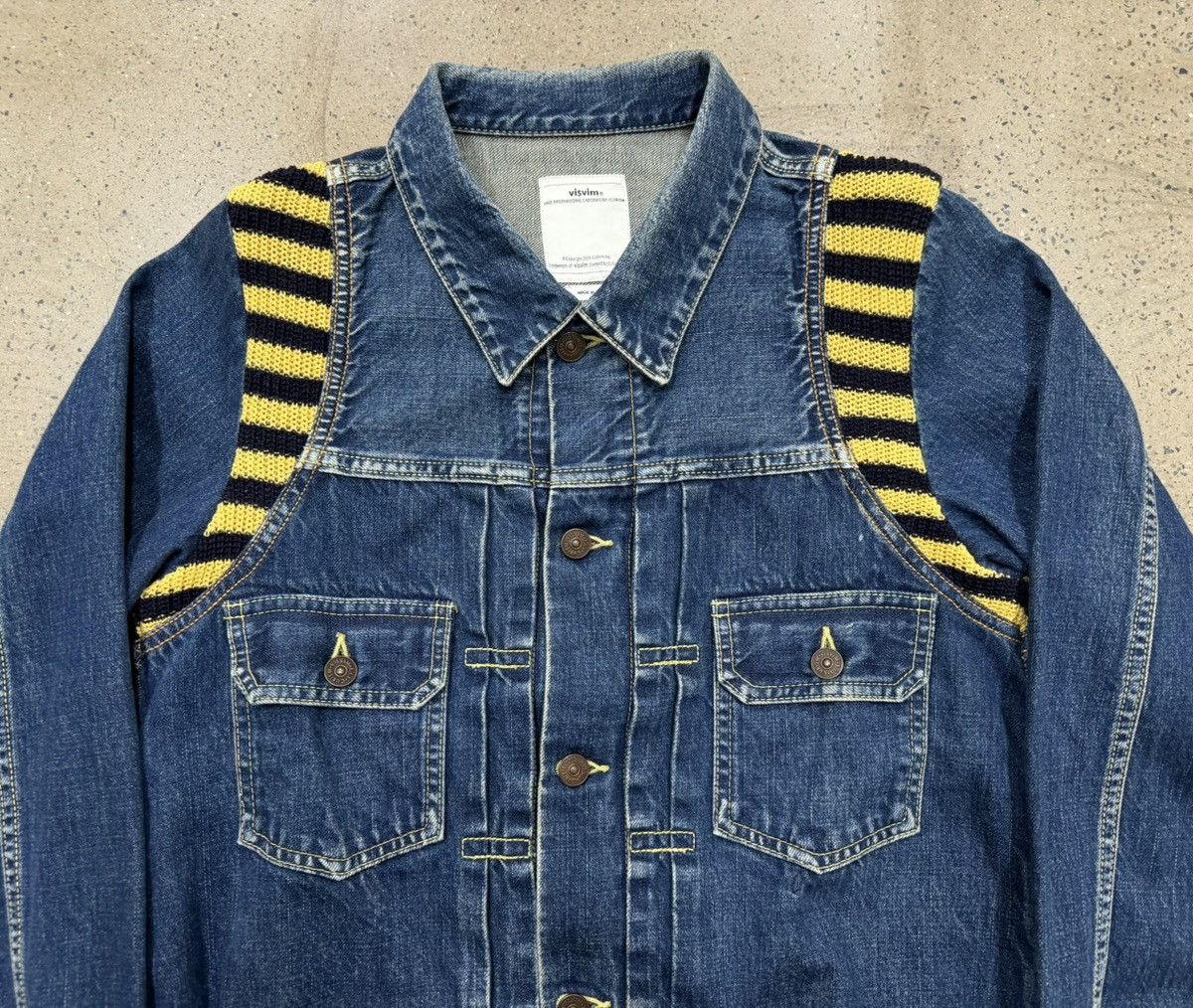 Visvim visvim 18ss 101 jkt jumbo dmgd （ribs） Size US M / EU 48-50 / 2 - 4 Thumbnail