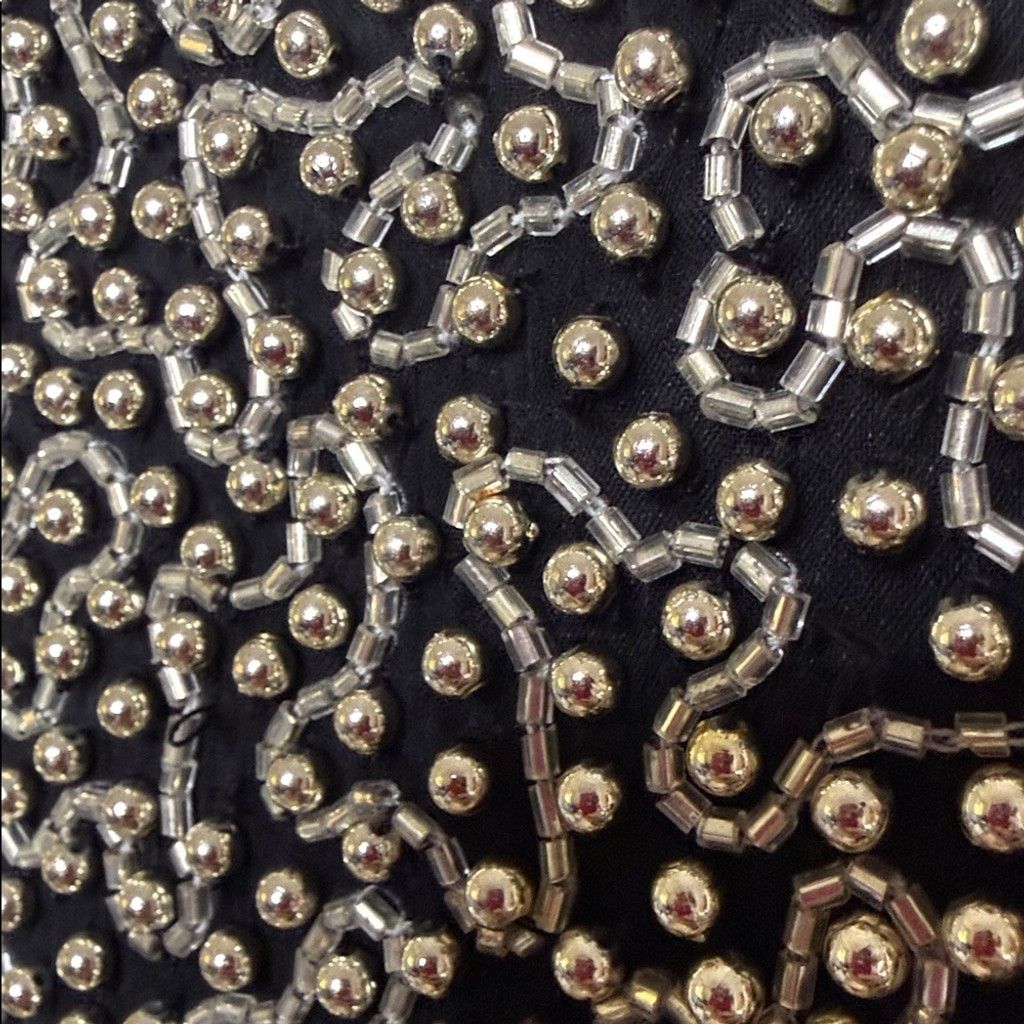The Unbranded Brand Vintage Laurence Kazar 100% silk beaded sequined jacket 1X Size XL / US 12-14 / IT 48-50 - 6 Thumbnail