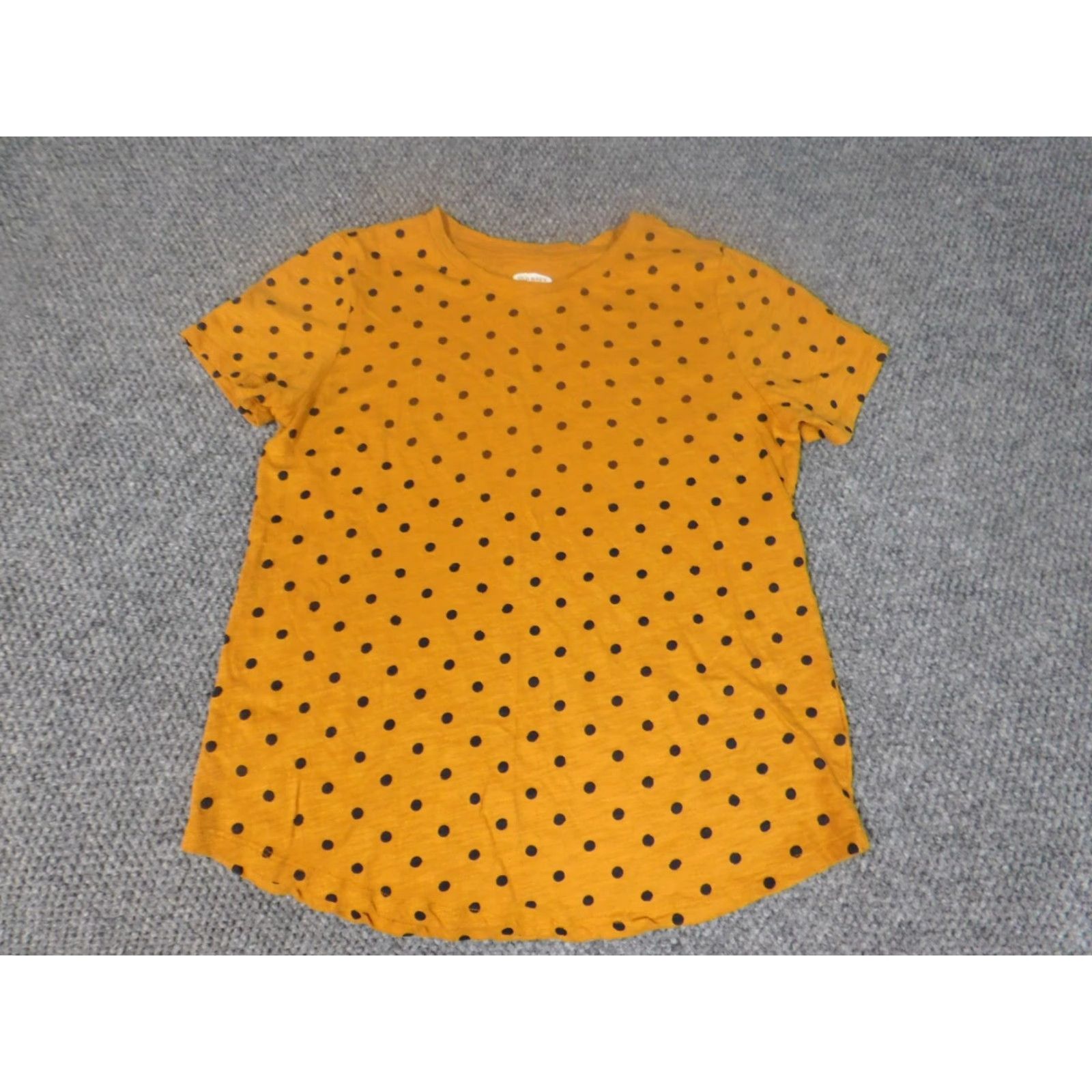 Old Navy Old Navy Womens Shirt S Orange Stretch Crew Neck Short Sleeve Dolman Sleeve Blouse Casual Basic Open Colorful American Size S / US 4 / IT 40 - 4 Thumbnail