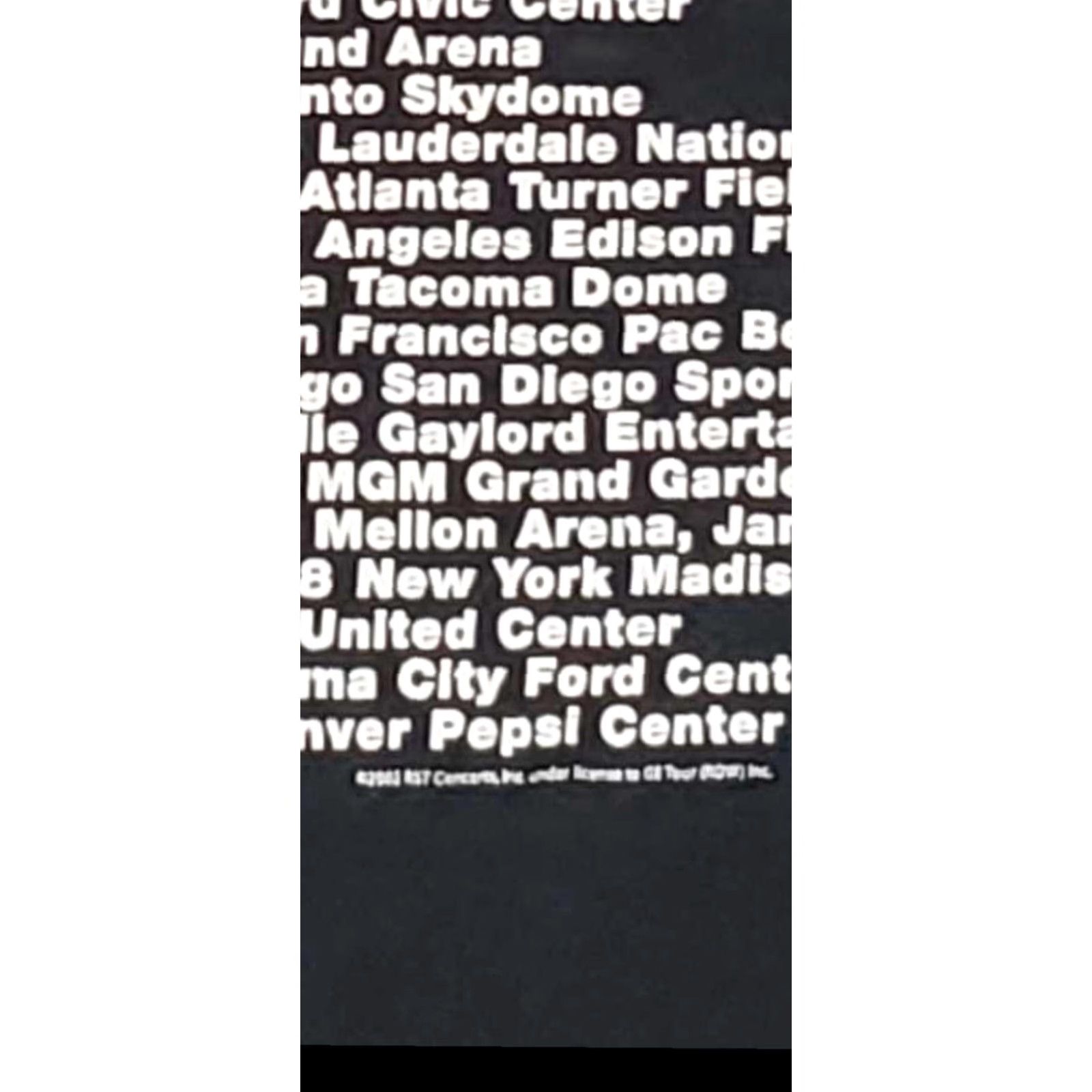 Vintage VINTAGE Rolling Stones Tour Shirt Adult L Black Band Graphic Faded 2003 Y2K Size US L / EU 52-54 / 3 - 4 Thumbnail
