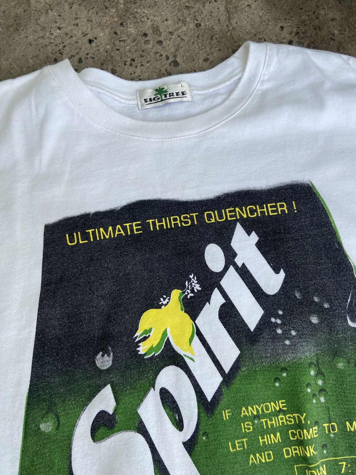 Vintage Vintage john 7:37 t shirt Size US L / EU 52-54 / 3 - 4 Thumbnail