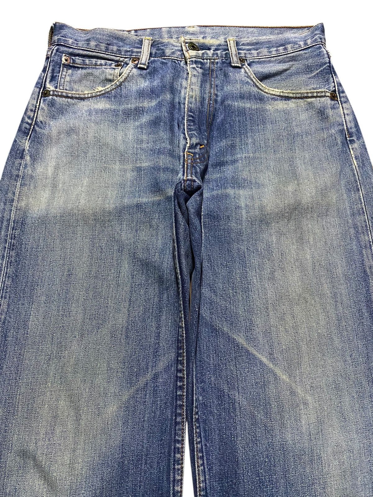 Levi's Vintage Levis 503 Japan Faded Wash Distressed Baggy Jeans Size US 30 / EU 46 - 3 Thumbnail
