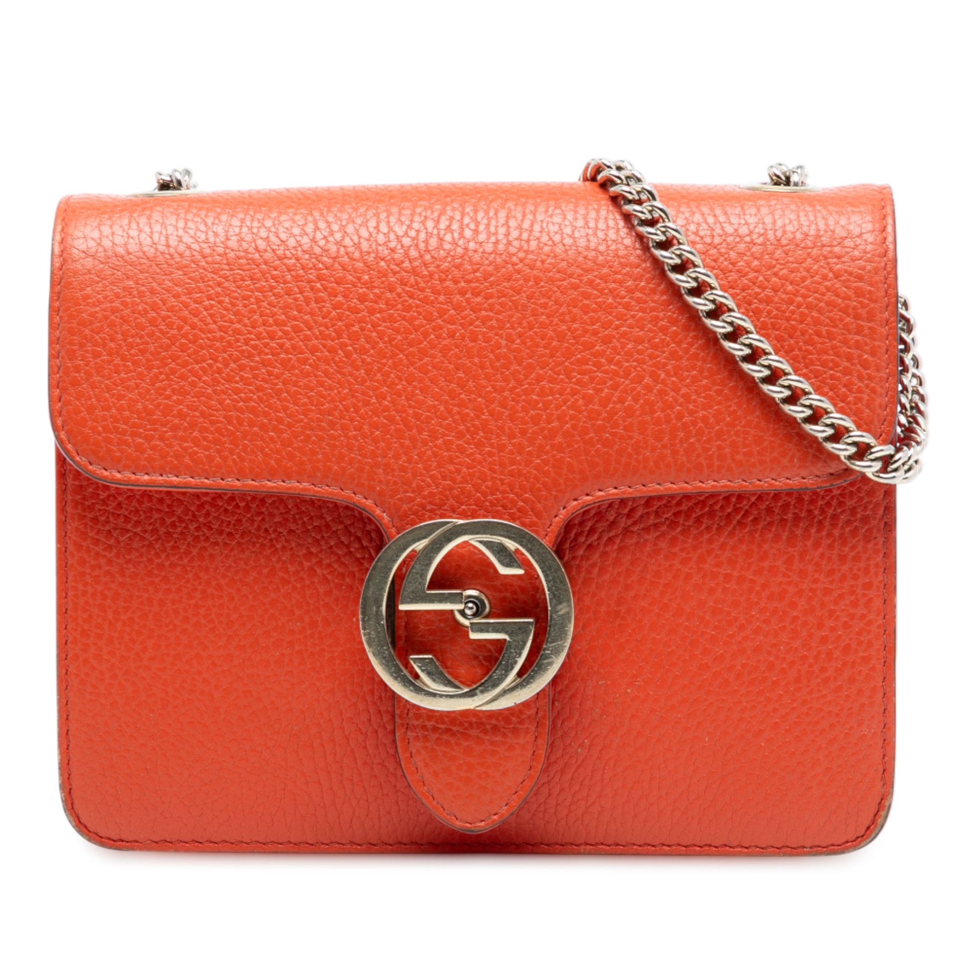 Gucci Gucci Small Dollar Calfskin Interlocking G Crossbody Size ONE SIZE - 1 Thumbnail