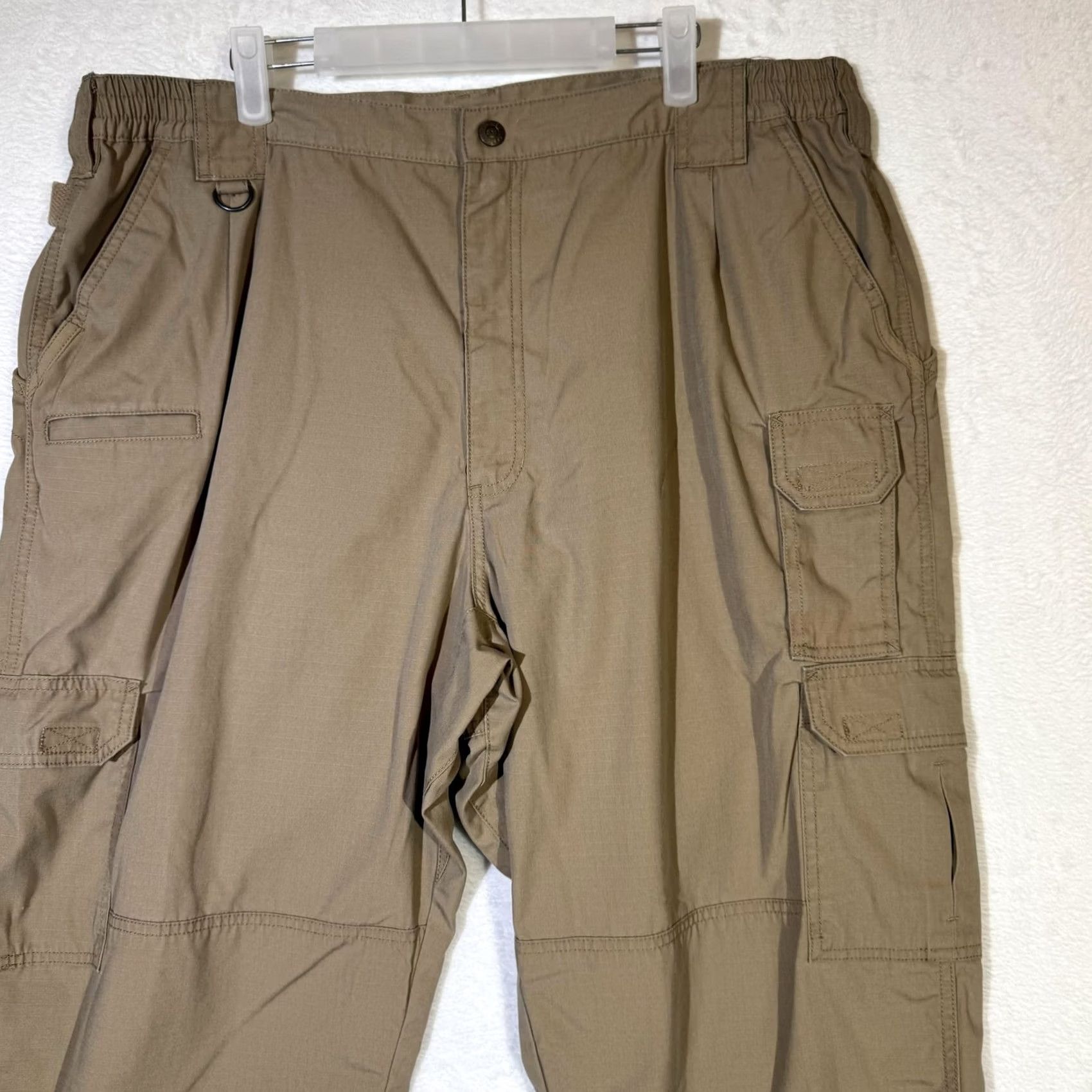 Vintage 5.11 Tactical Pants Mens 42x30 Khaki Taclite Pro Ripstop Cargo Utility Outdoor Size US 42 / EU 58 - 4 Thumbnail